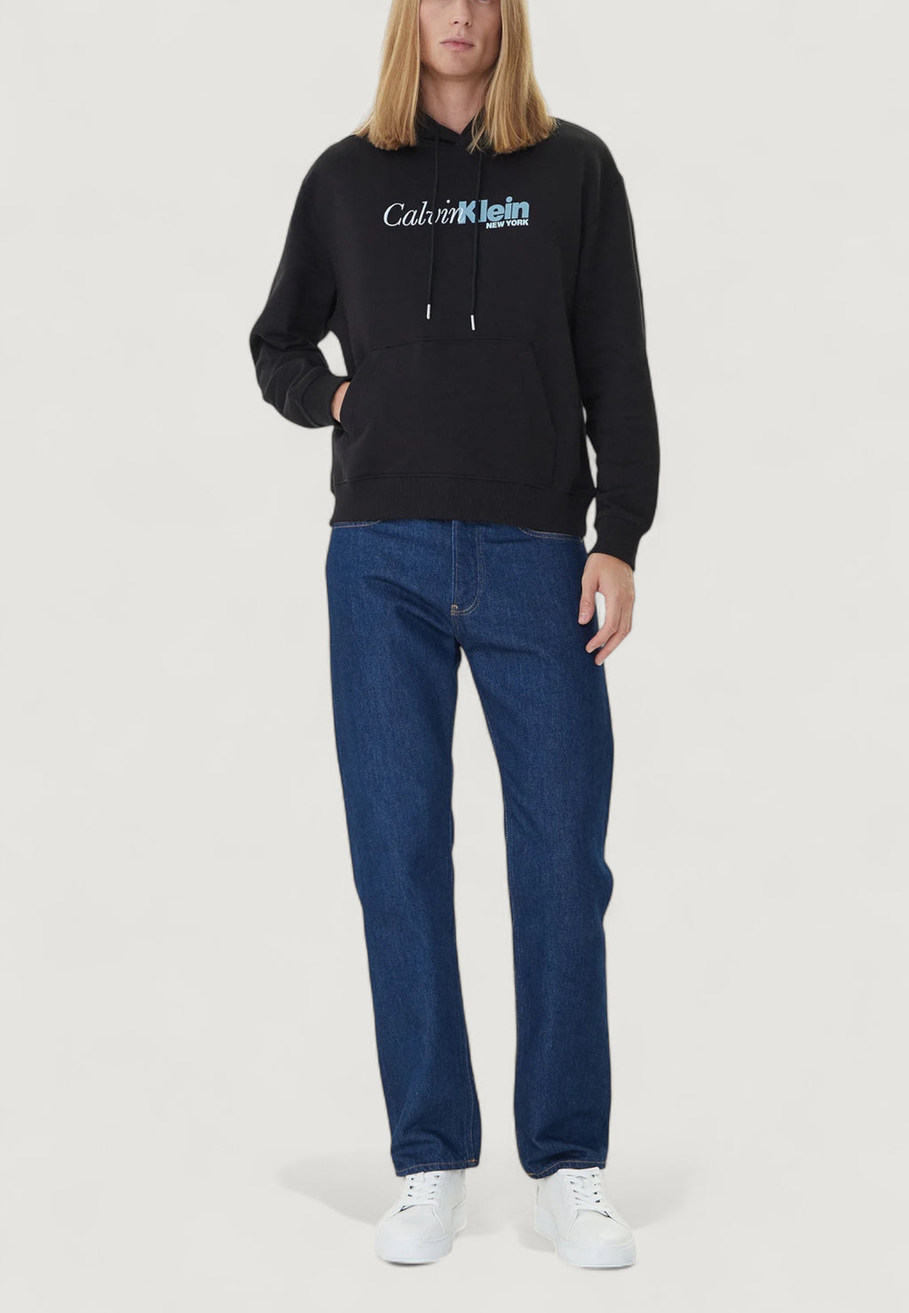 Hoodie Calvin Klein LS EU 350TERRY CURSI