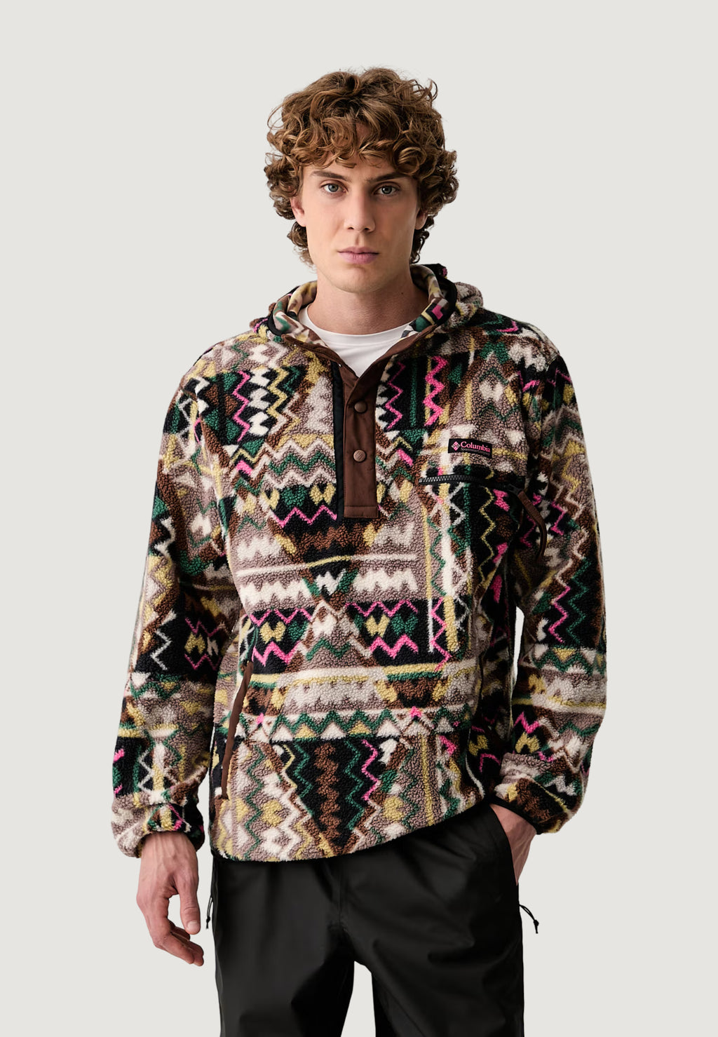 Felpa con cappuccio Columbia Helvetia II Printed Hoodie