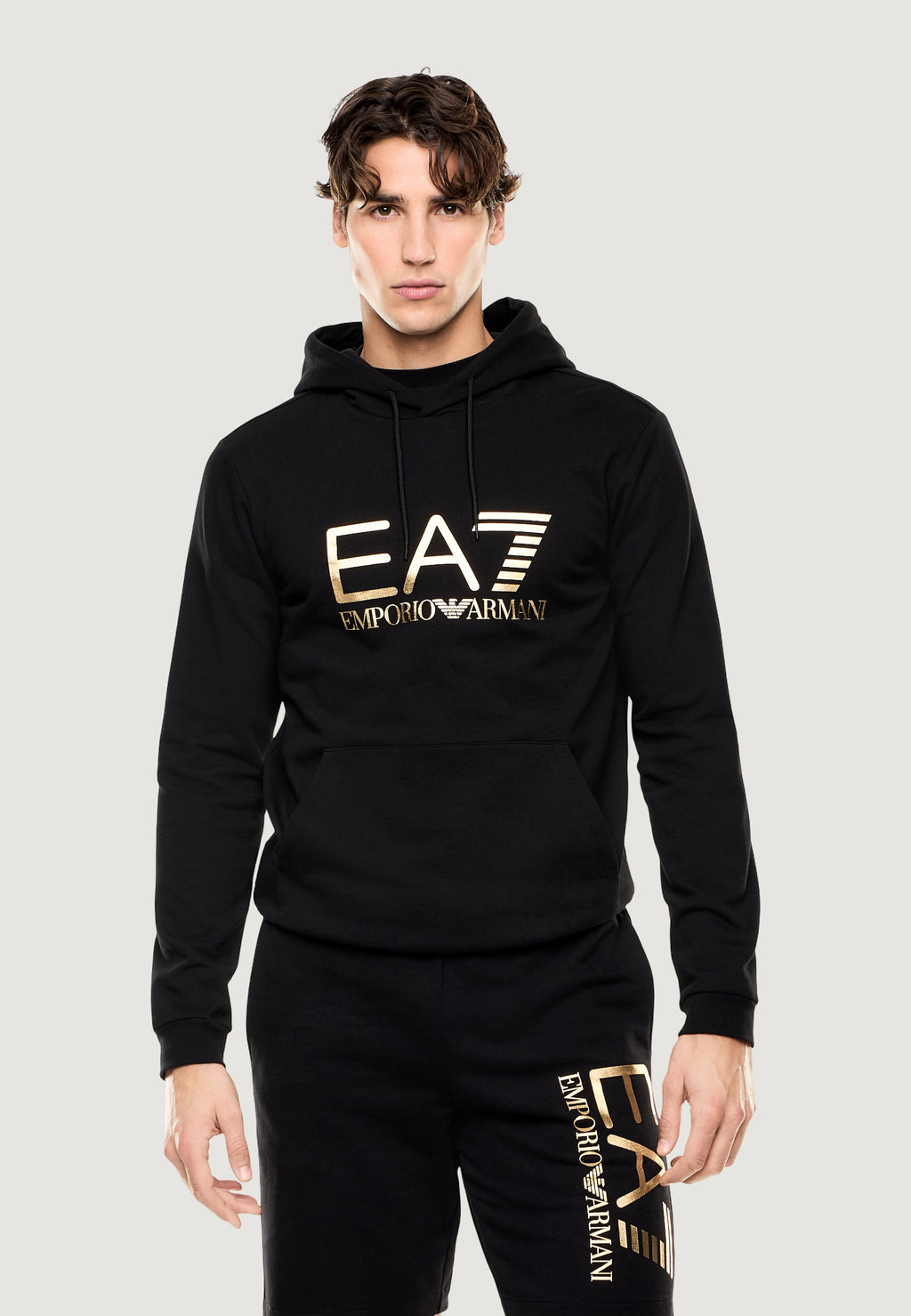 Felpa con cappuccio EA7 7M001413 AF22266