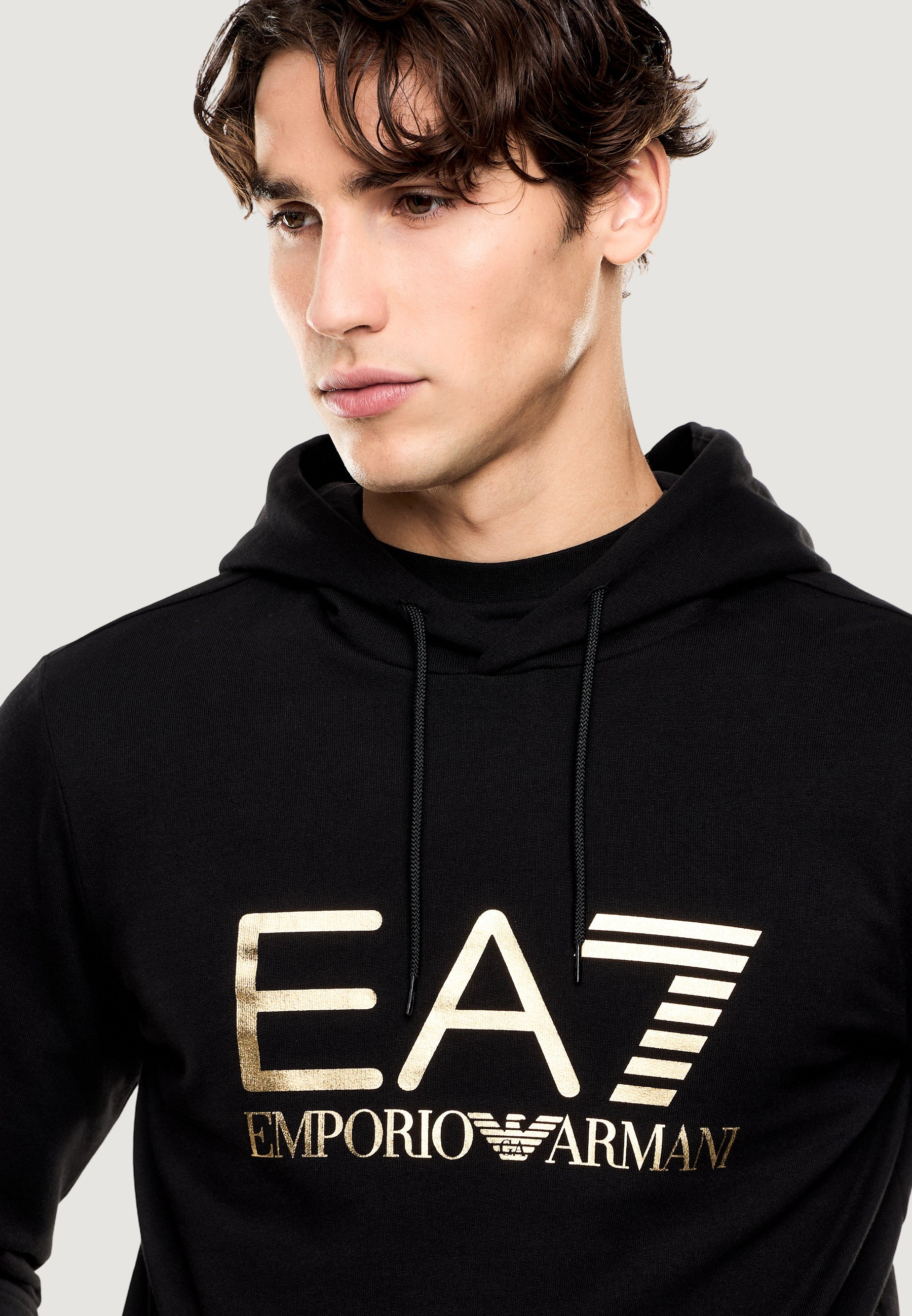 Felpa con cappuccio EA7 7M001413 AF22266