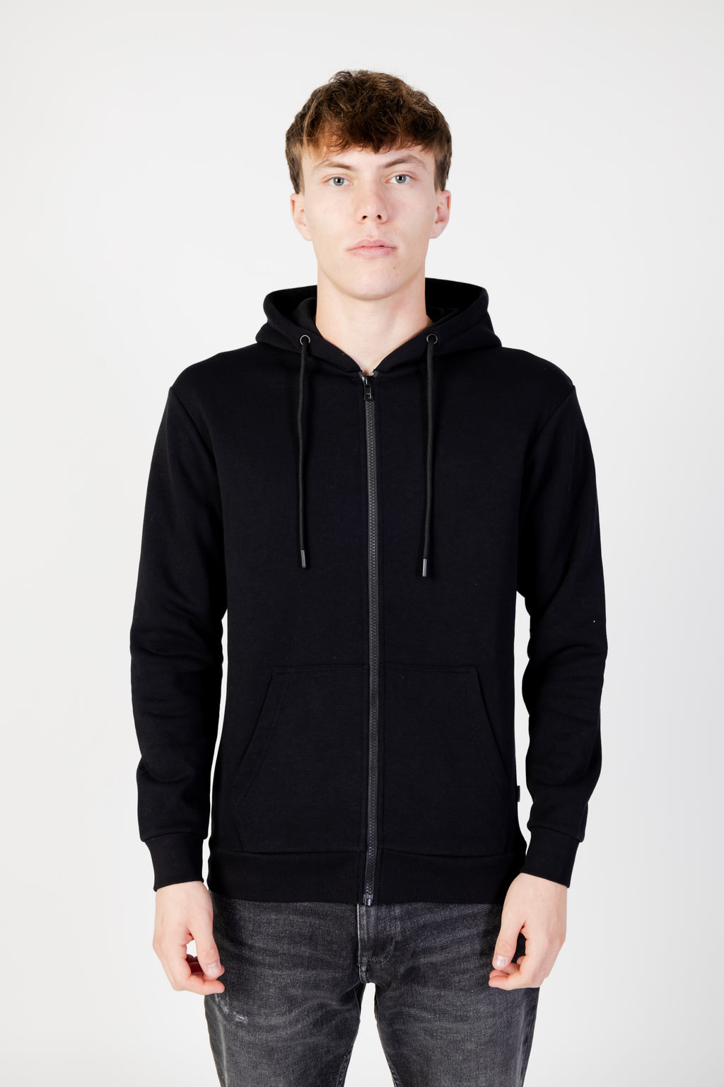 Felpa con cappuccio Jack Jones JJEBRADLEY SWEAT ZIP HOOD NOOS