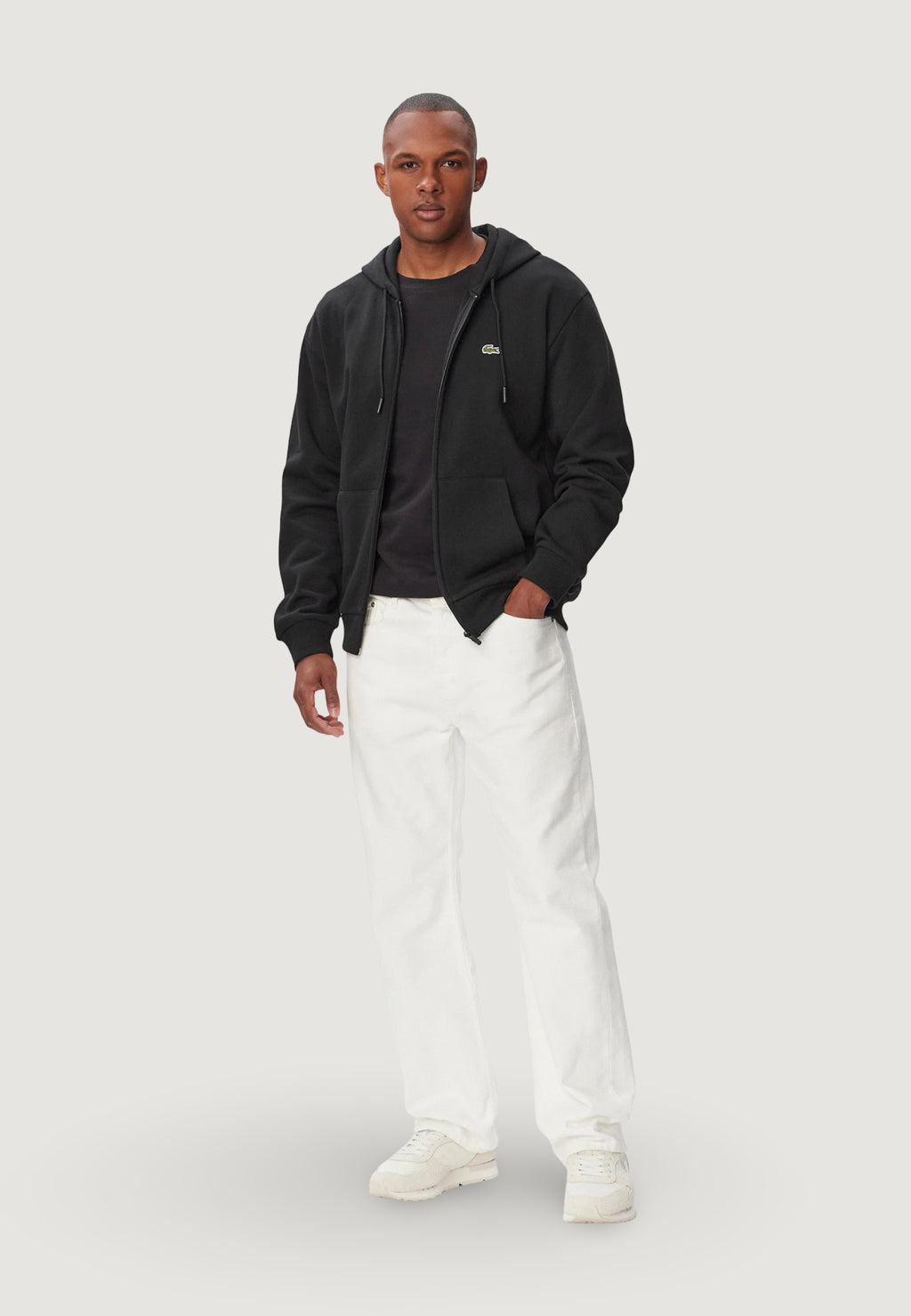 Felpa con cappuccio Lacoste SWEATSHIRT