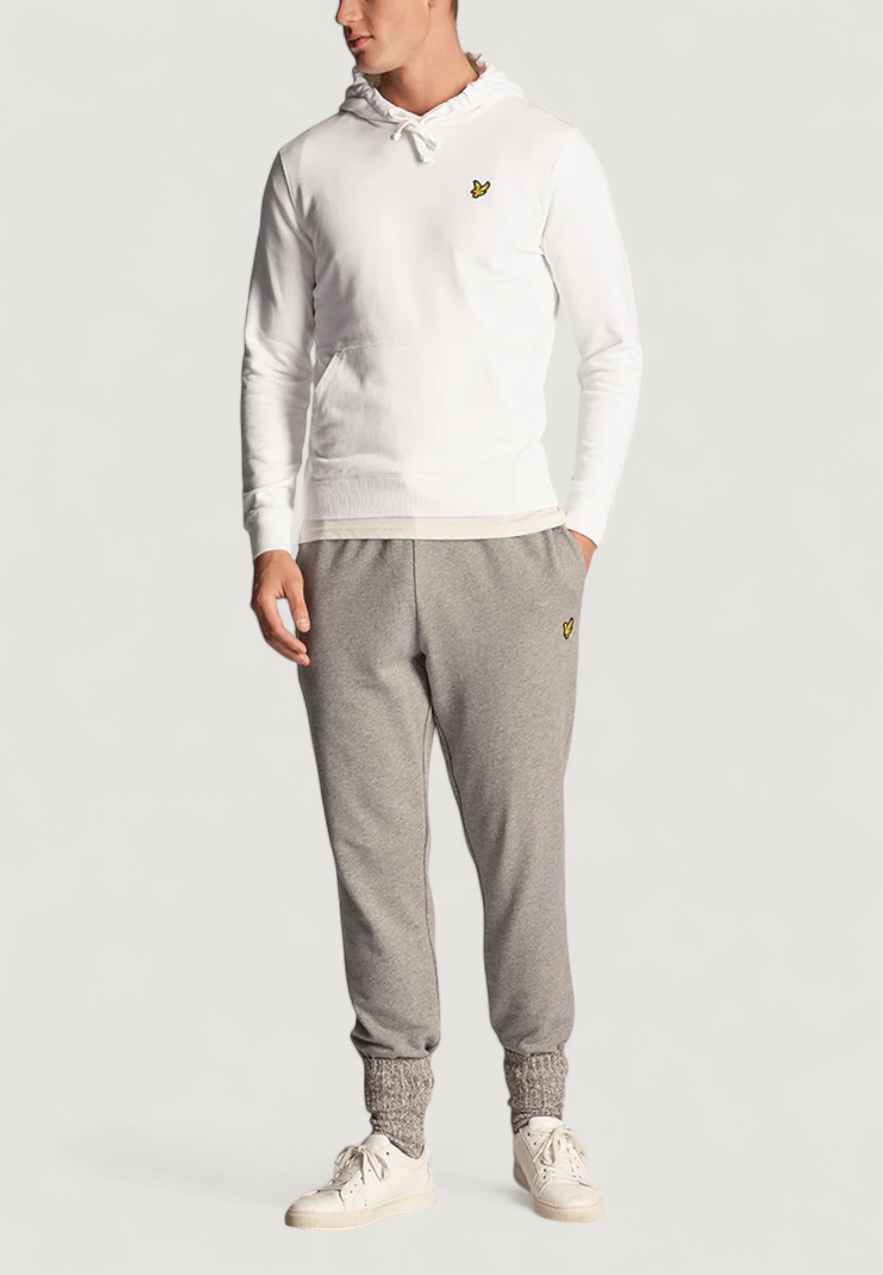 Hoodie Lyle & Scott BRUSHED BACK HOODIE SWEATSHIRT