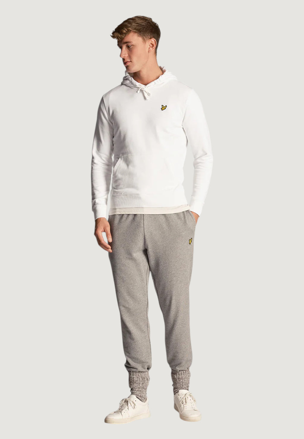 Hoodie Lyle & Scott BRUSHED BACK HOODIE SWEATSHIRT