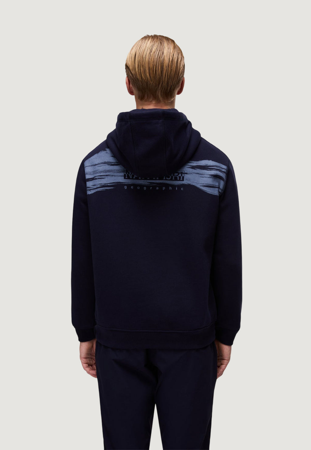 Felpa con cappuccio Napapijri B-BACK GRAPHIC H