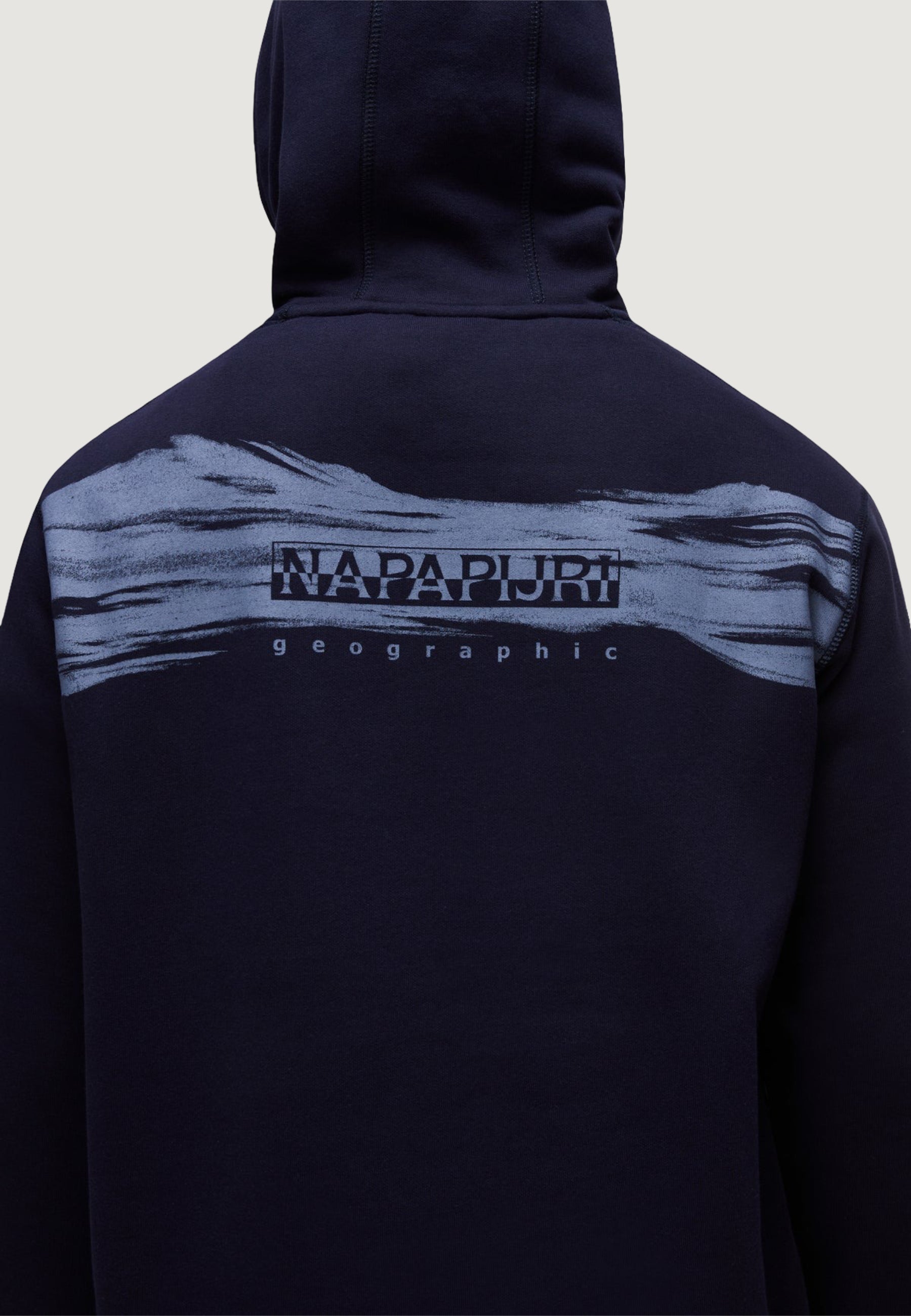 Felpa con cappuccio Napapijri B-BACK GRAPHIC H