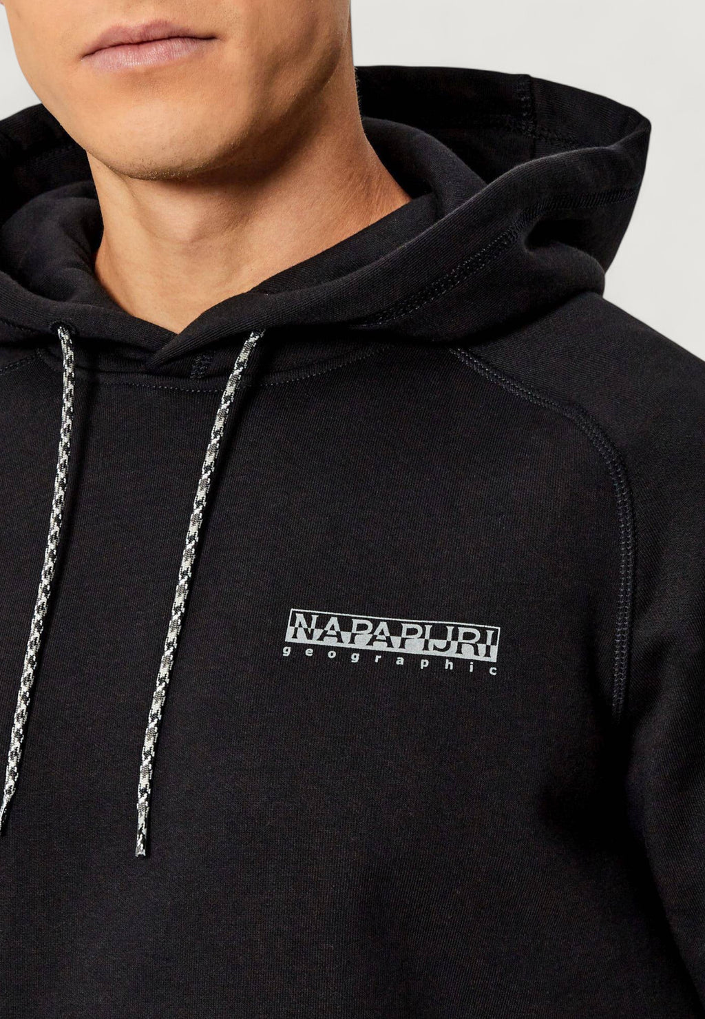 Felpa con cappuccio Napapijri B-BACK GRAPHIC H
