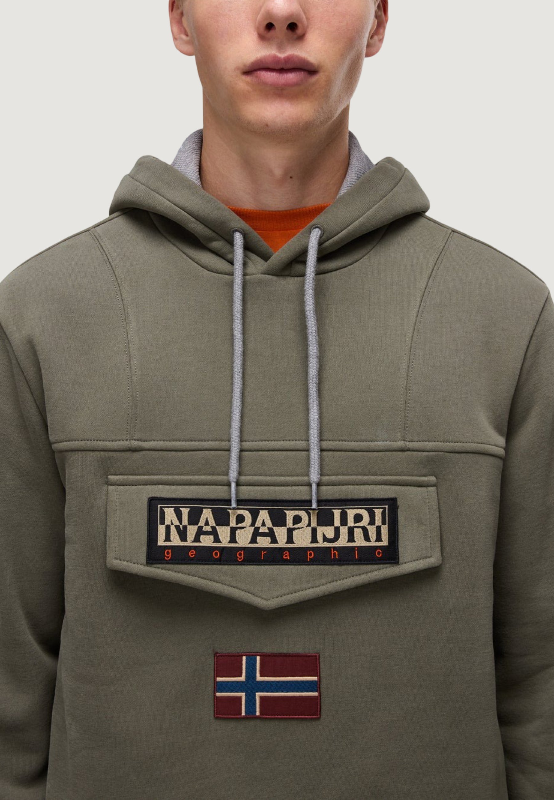 Felpa con cappuccio Napapijri BURGEE WINT 4