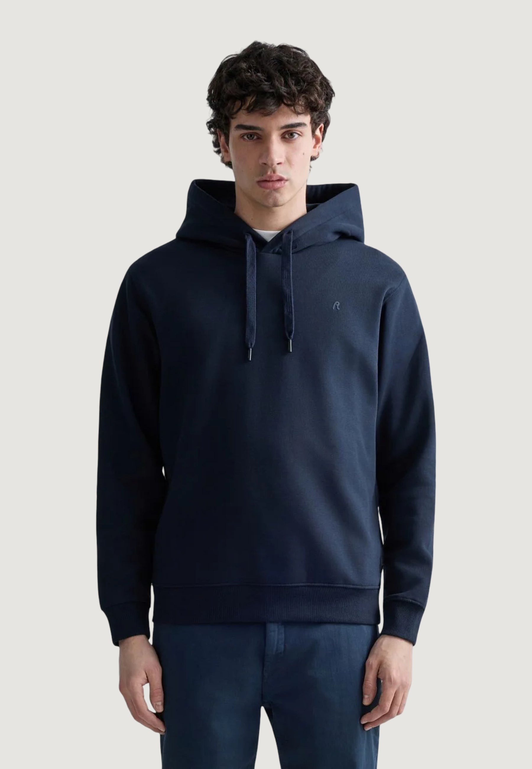 Felpa con cappuccio Replay BRUSHED FLEECE