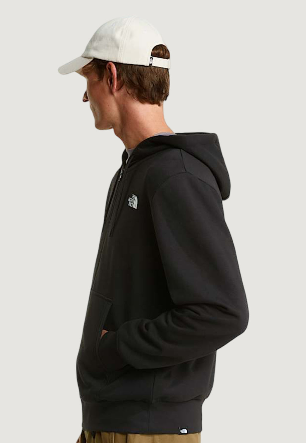 Felpa con cappuccio The North Face M SIMPLE DOME LIGHT REGULAR FULL ZIP HOO TNF
