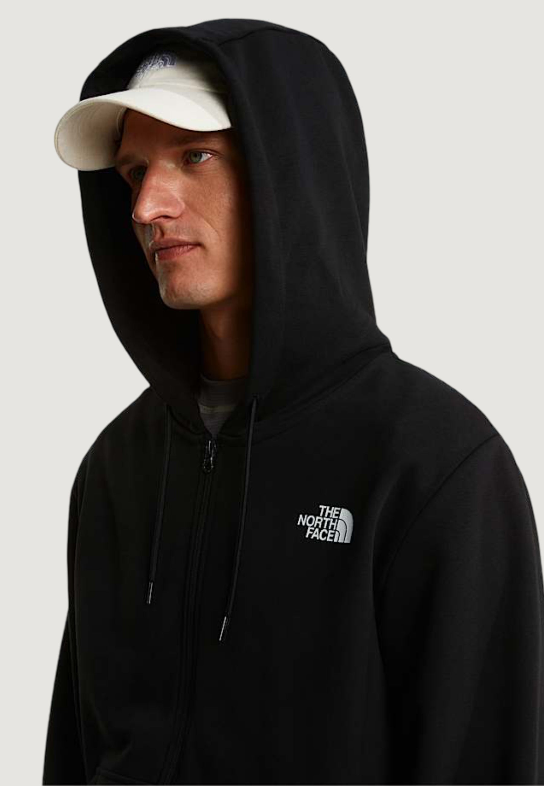 Felpa con cappuccio The North Face M SIMPLE DOME LIGHT REGULAR FULL ZIP HOO TNF