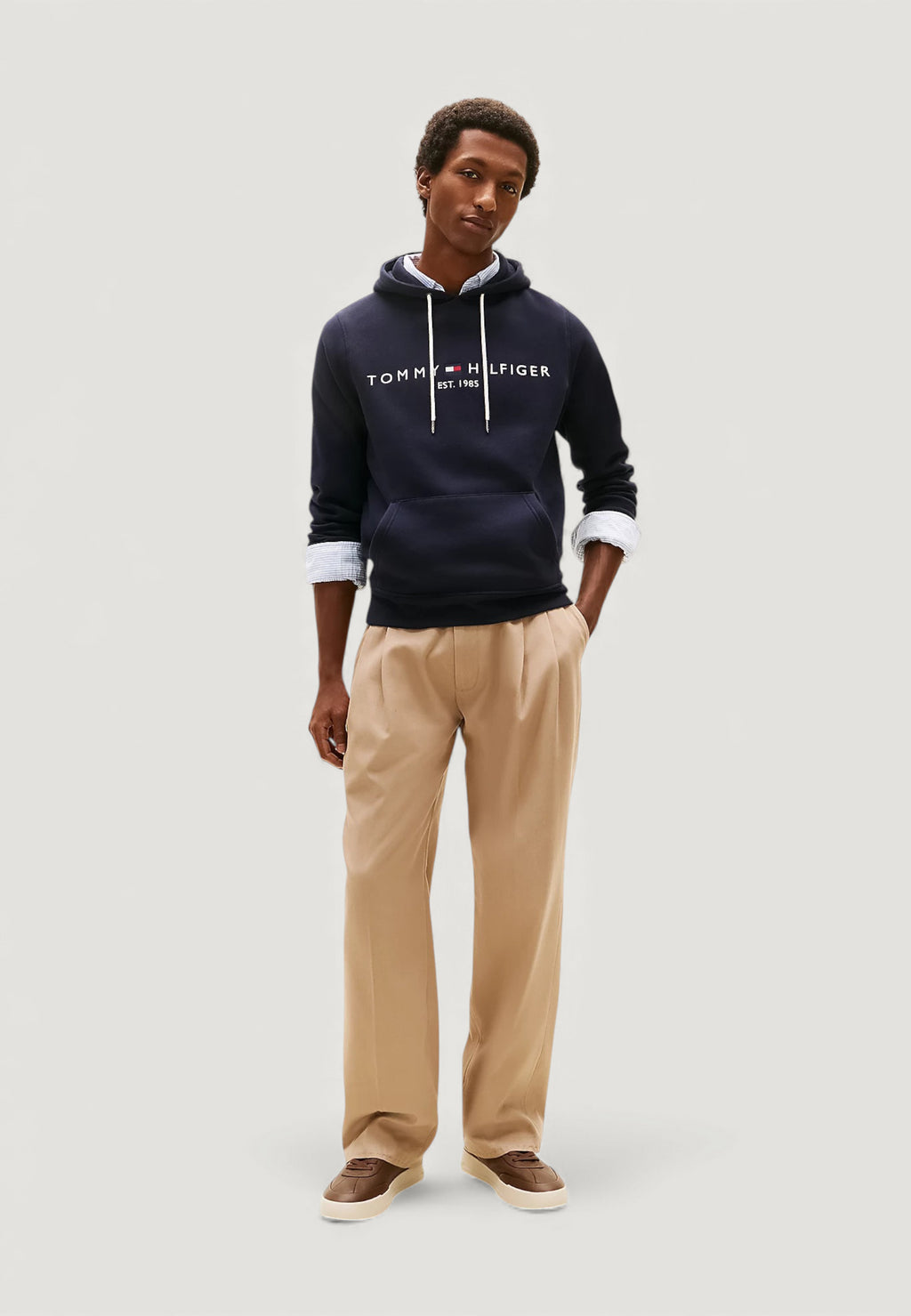 Felpa con cappuccio Tommy Hilfiger CORE TOMMY LOGO HOODY