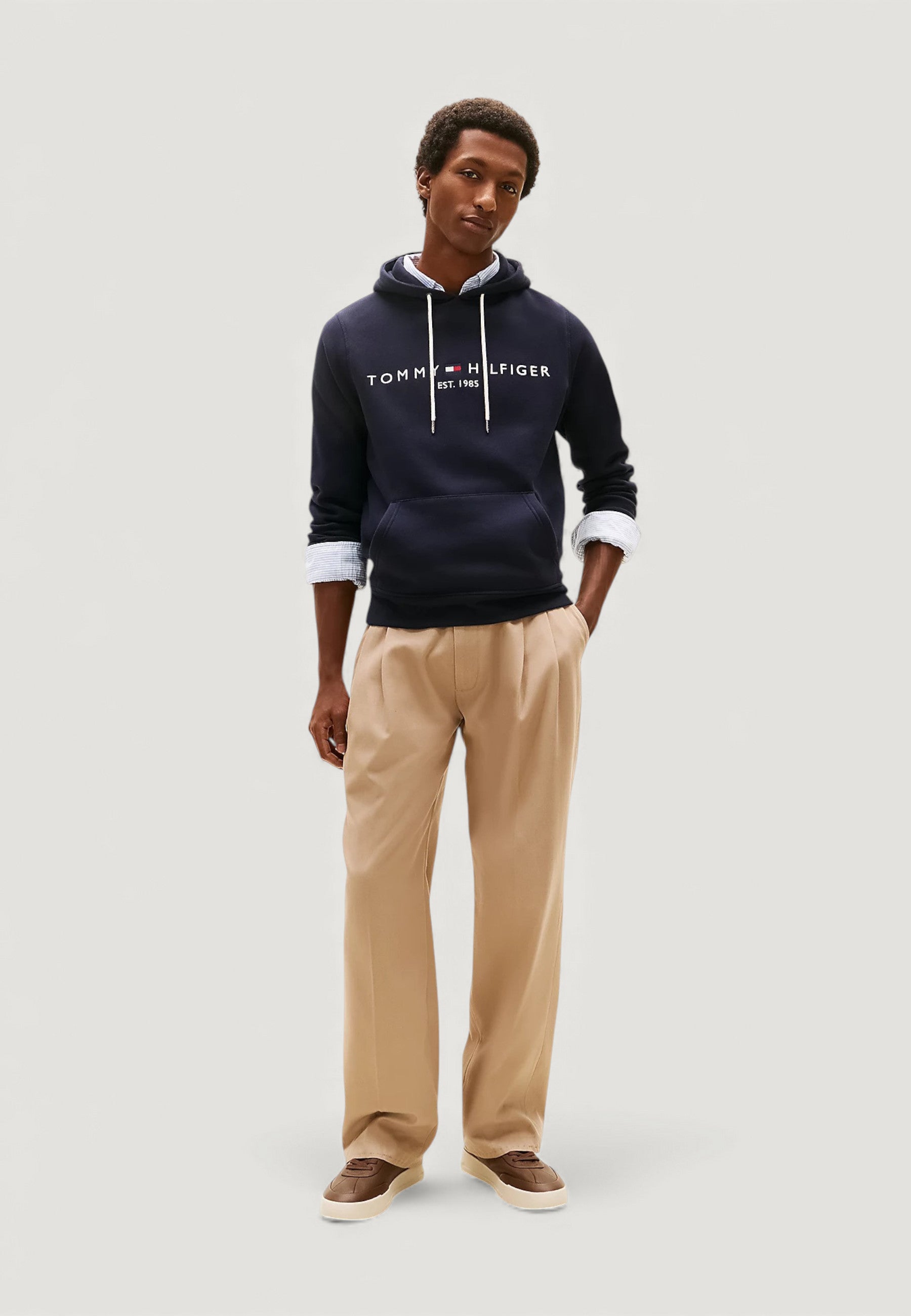 Felpa con cappuccio Tommy Hilfiger CORE TOMMY LOGO HOODY