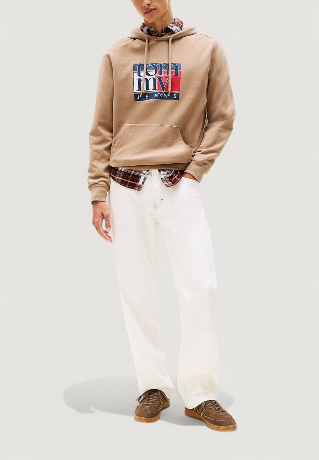 Felpa con cappuccio Tommy Hilfiger Jeans TJM REG RWB FLAG HOO