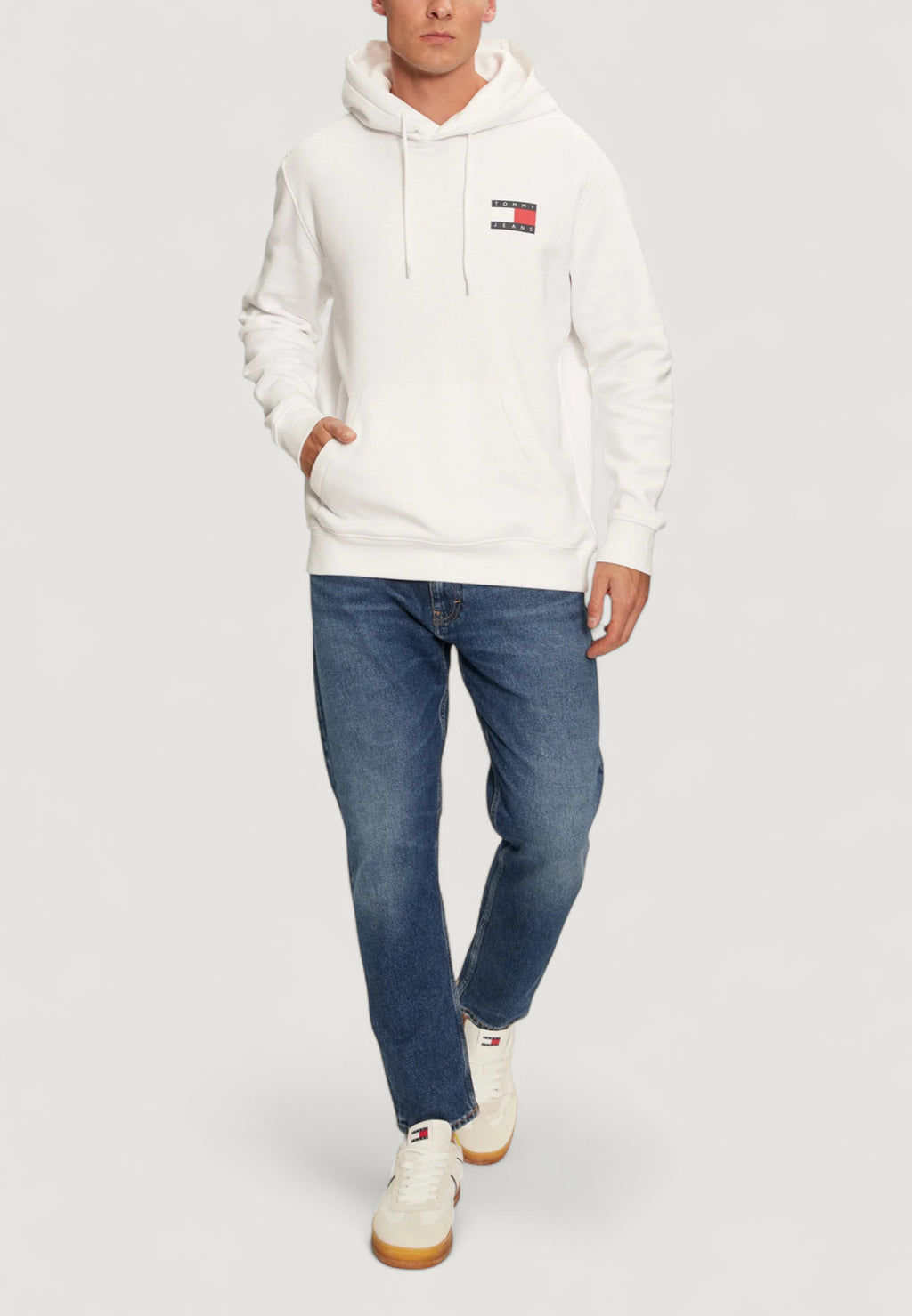 Hoodie Tommy Hilfiger Jeans TJM REG ESSENTIAL FLAG HOOD EXT