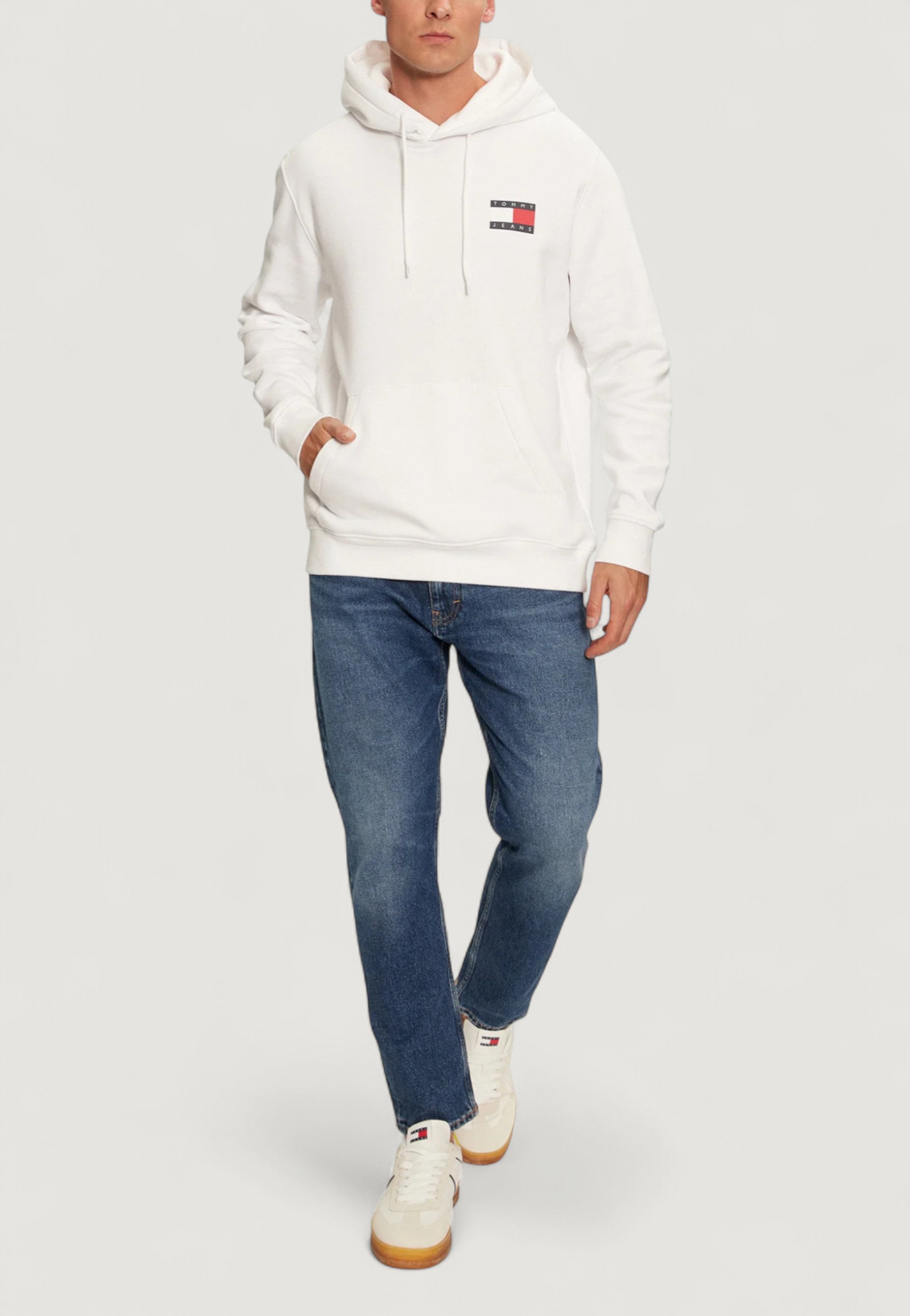 Hoodie Tommy Hilfiger Jeans TJM REG ESSENTIAL FLAG HOOD EXT