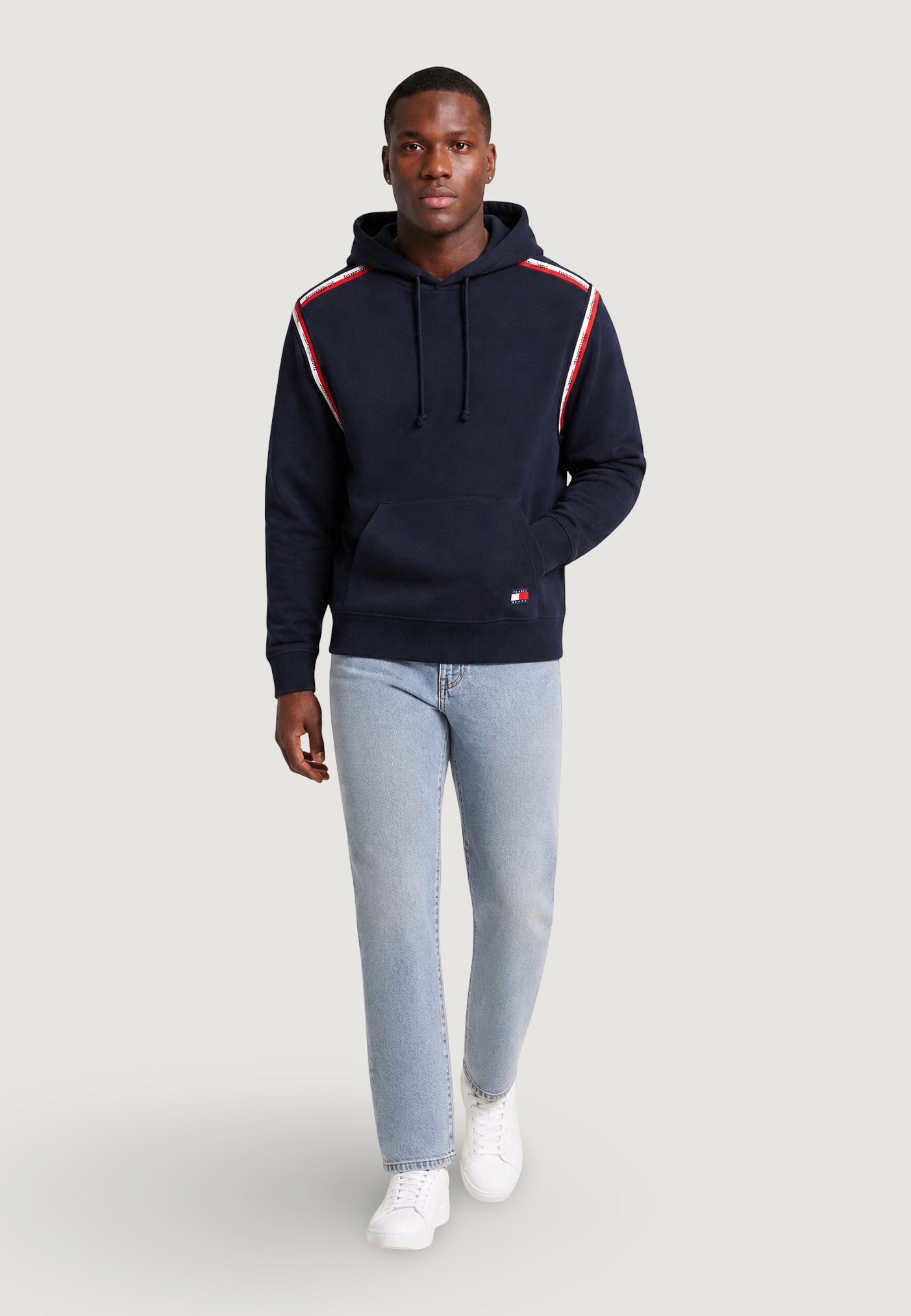 Felpa con cappuccio Tommy Hilfiger Jeans DM0DM23155