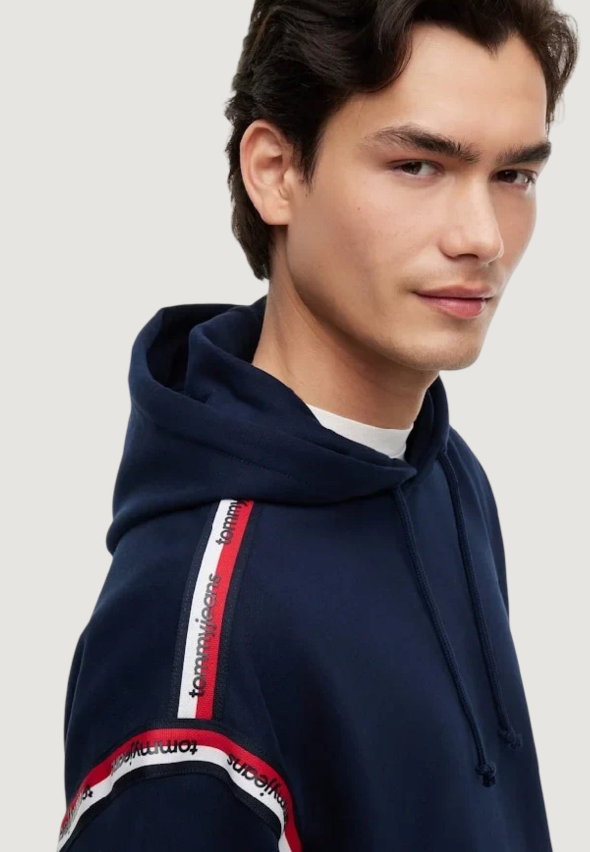 Felpa con cappuccio Tommy Hilfiger Jeans DM0DM23155