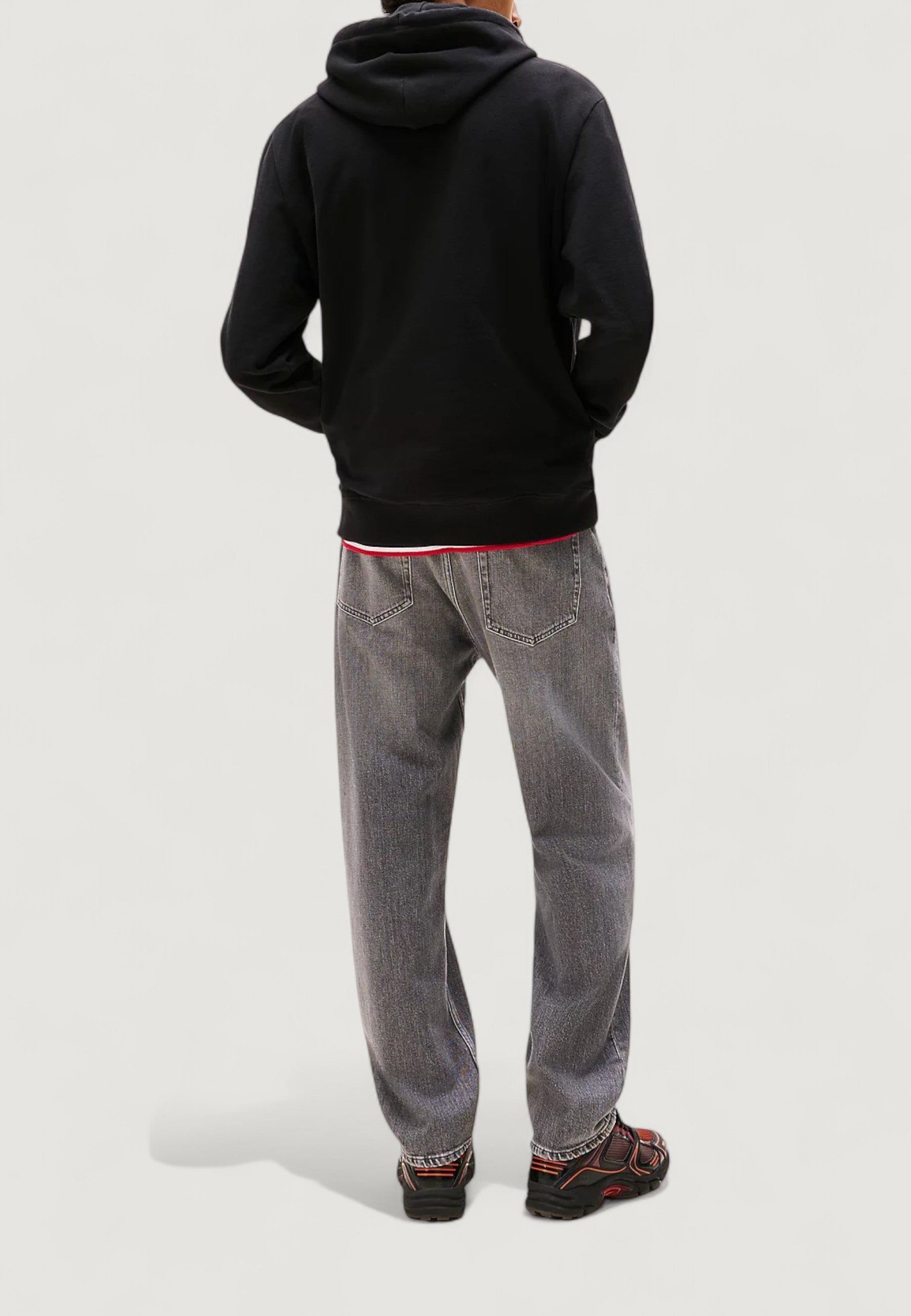 Felpa con cappuccio Tommy Hilfiger Jeans TJM REG RWB FLAG HOO