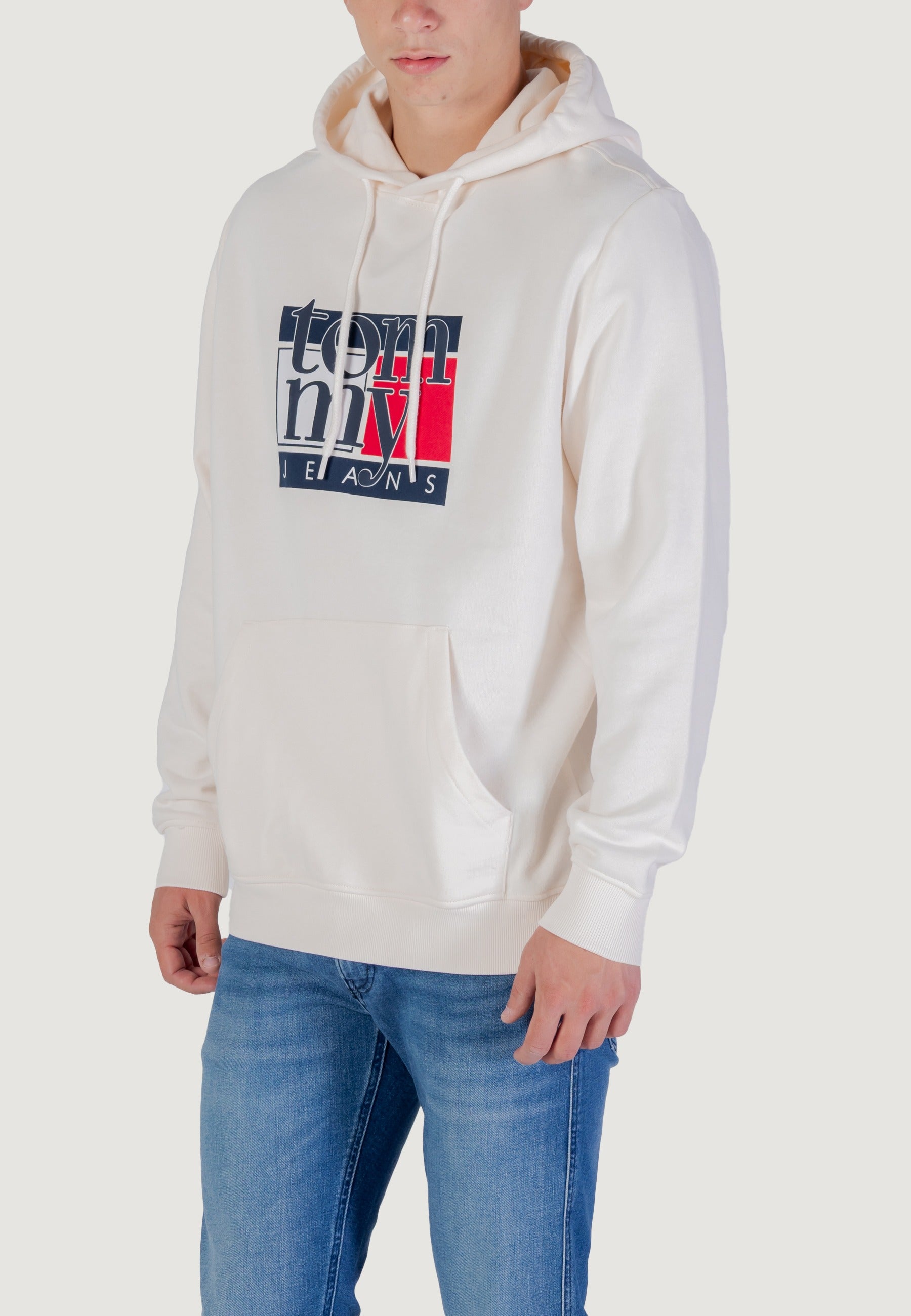 Felpa con cappuccio Tommy Hilfiger Jeans TJM REG RWB FLAG HOO