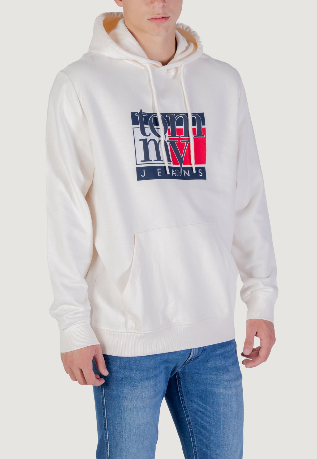 Felpa con cappuccio Tommy Hilfiger Jeans TJM REG RWB FLAG HOO