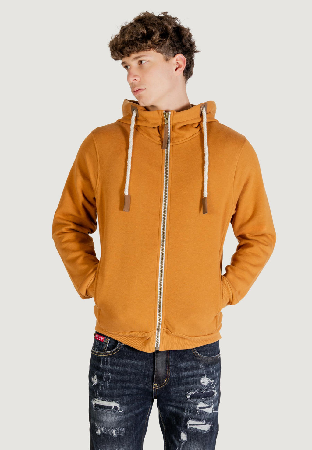 Felpa con cappuccio YOS LGI5FP011216U