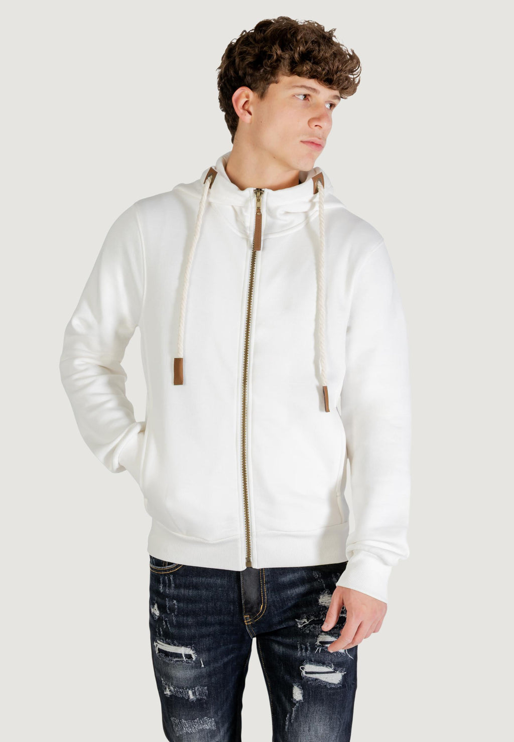 Felpa con cappuccio YOS LGI5FP011216U