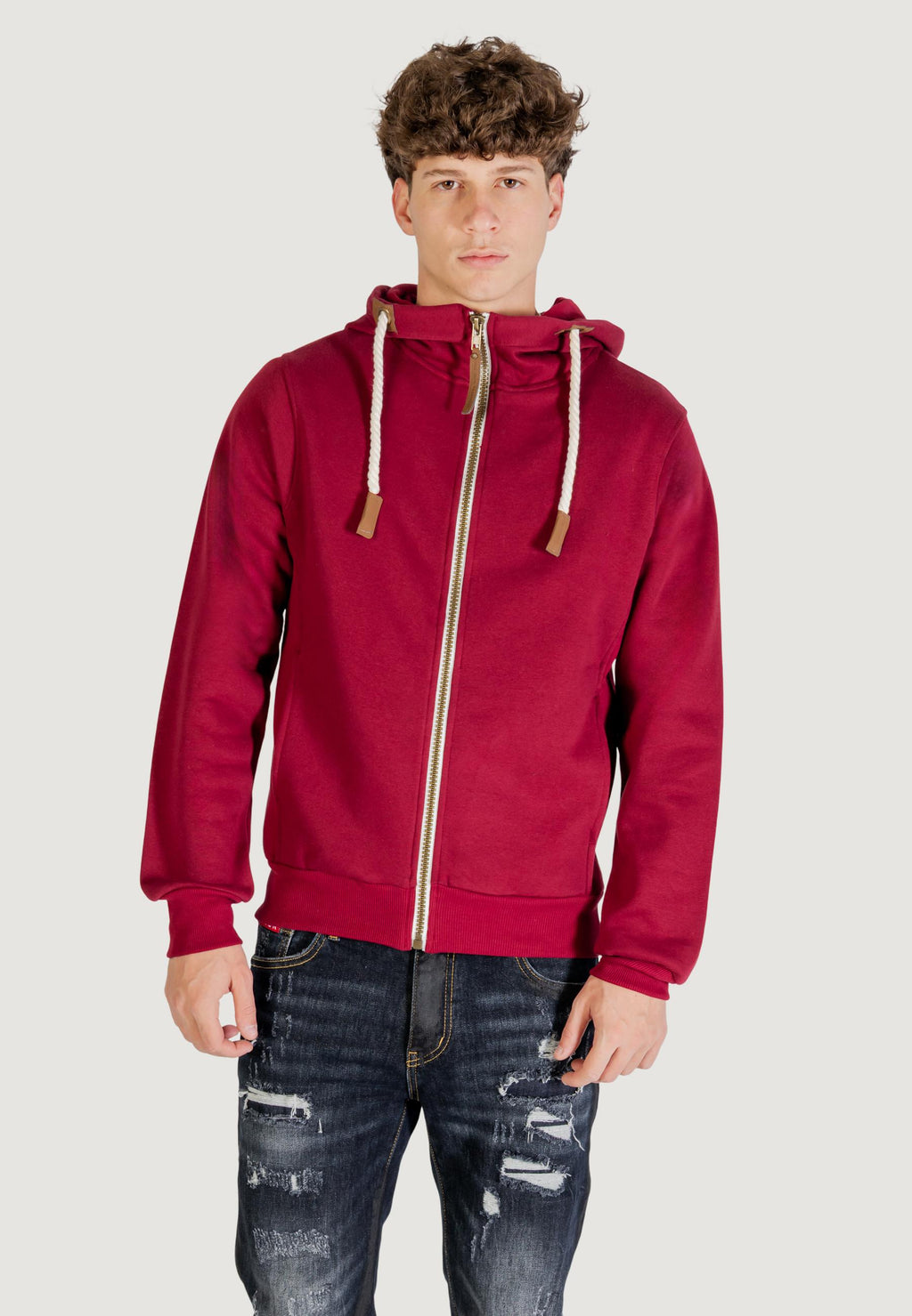 Felpa con cappuccio YOS LGI5FP011216U