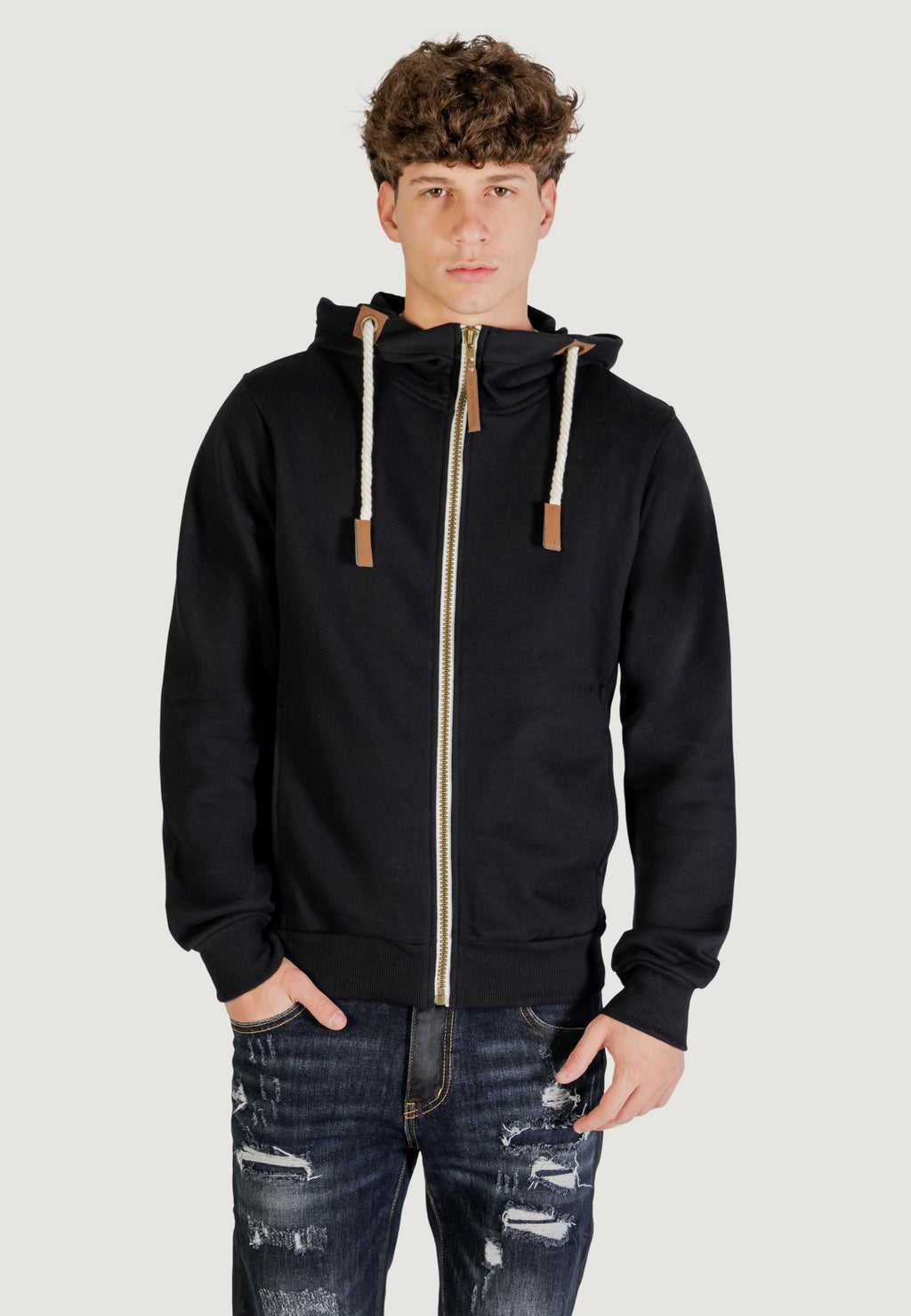 Felpa con cappuccio YOS LGI5FP011216U