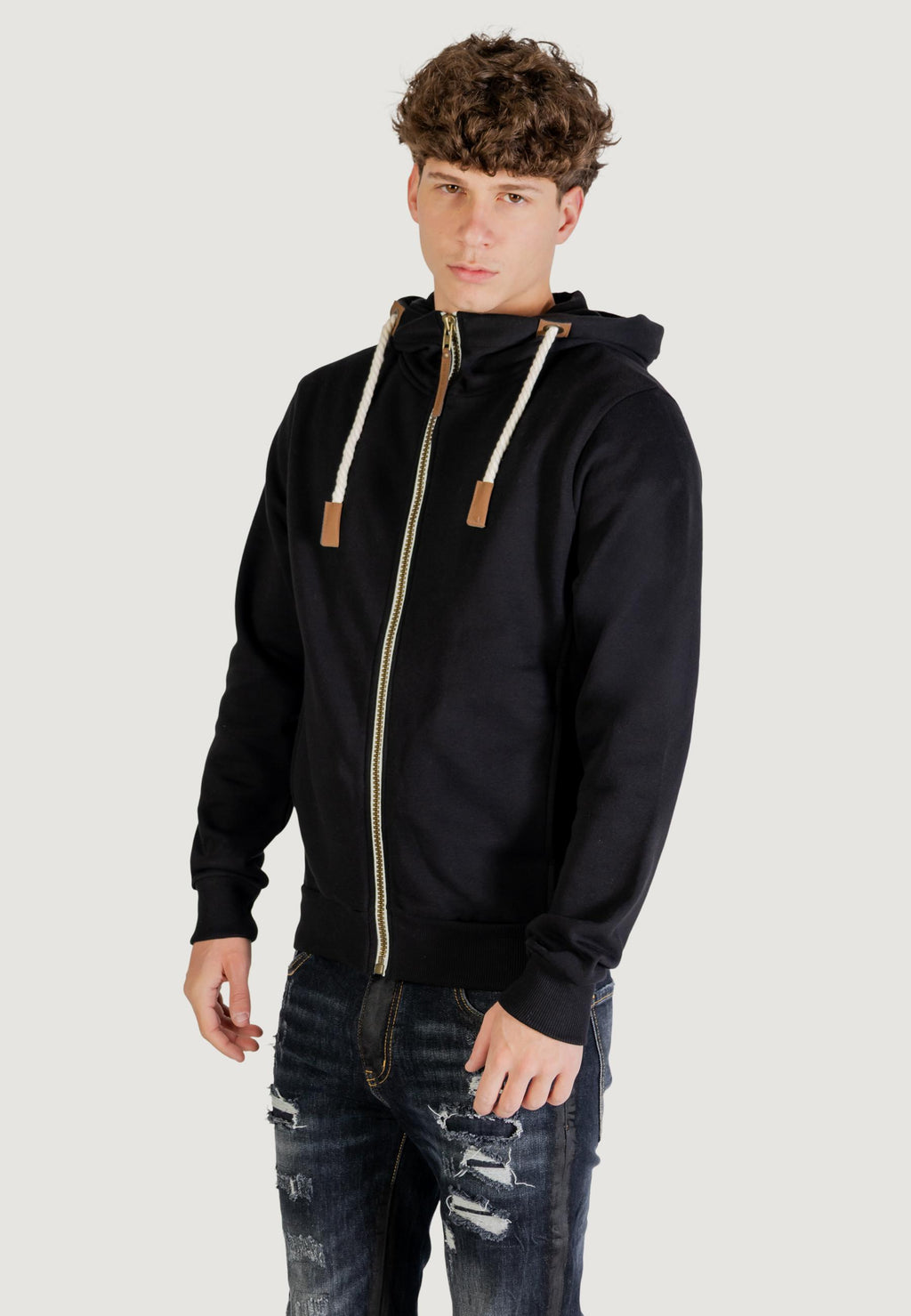 Felpa con cappuccio YOS LGI5FP011216U