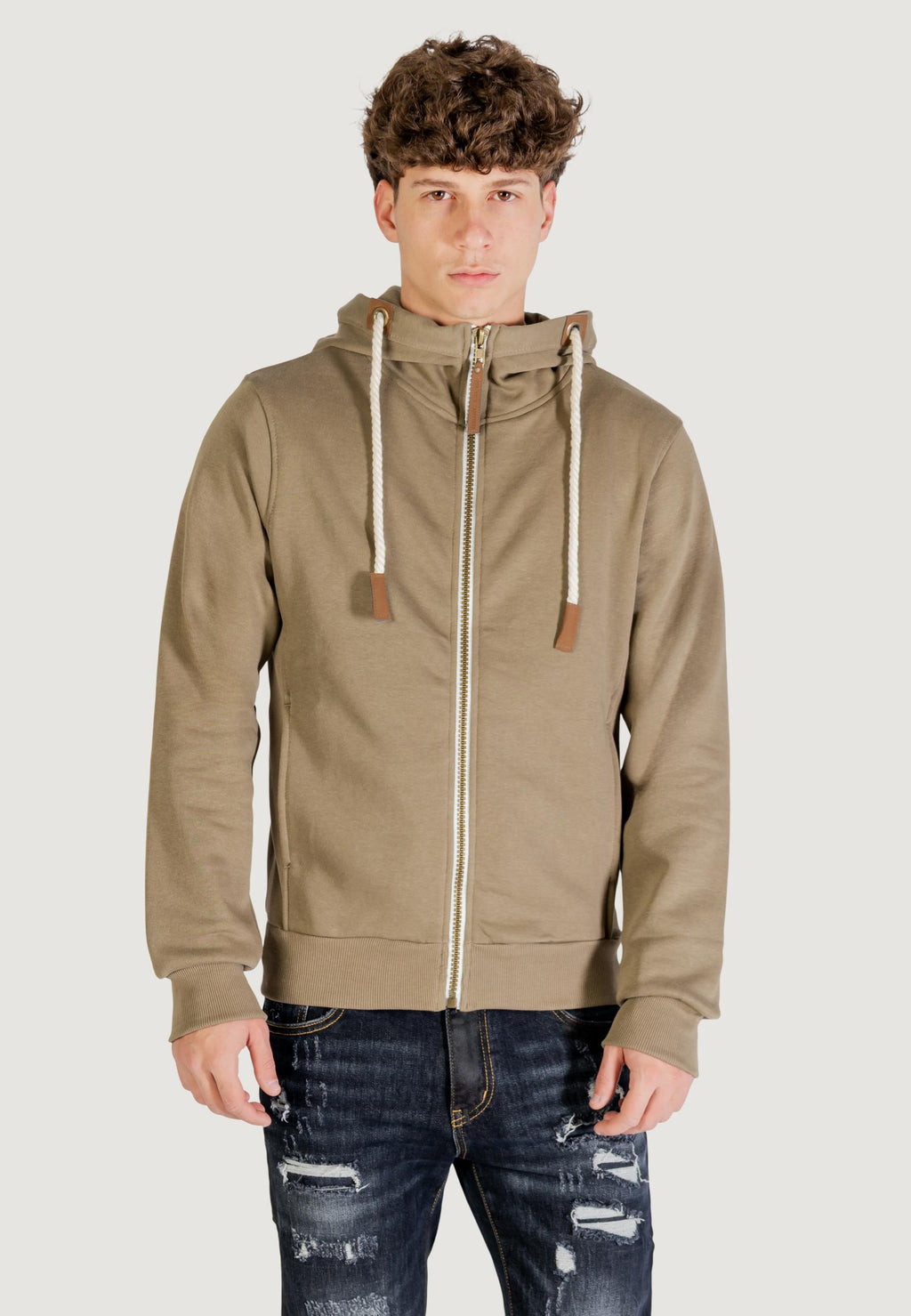 Felpa con cappuccio YOS LGI5FP011216U