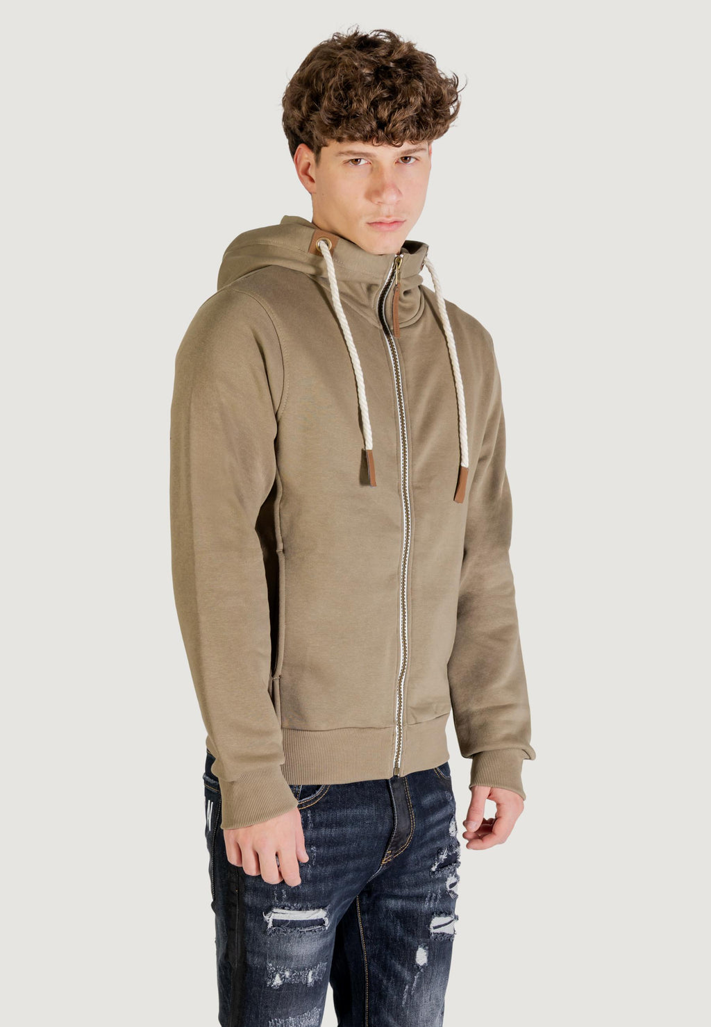 Felpa con cappuccio YOS LGI5FP011216U