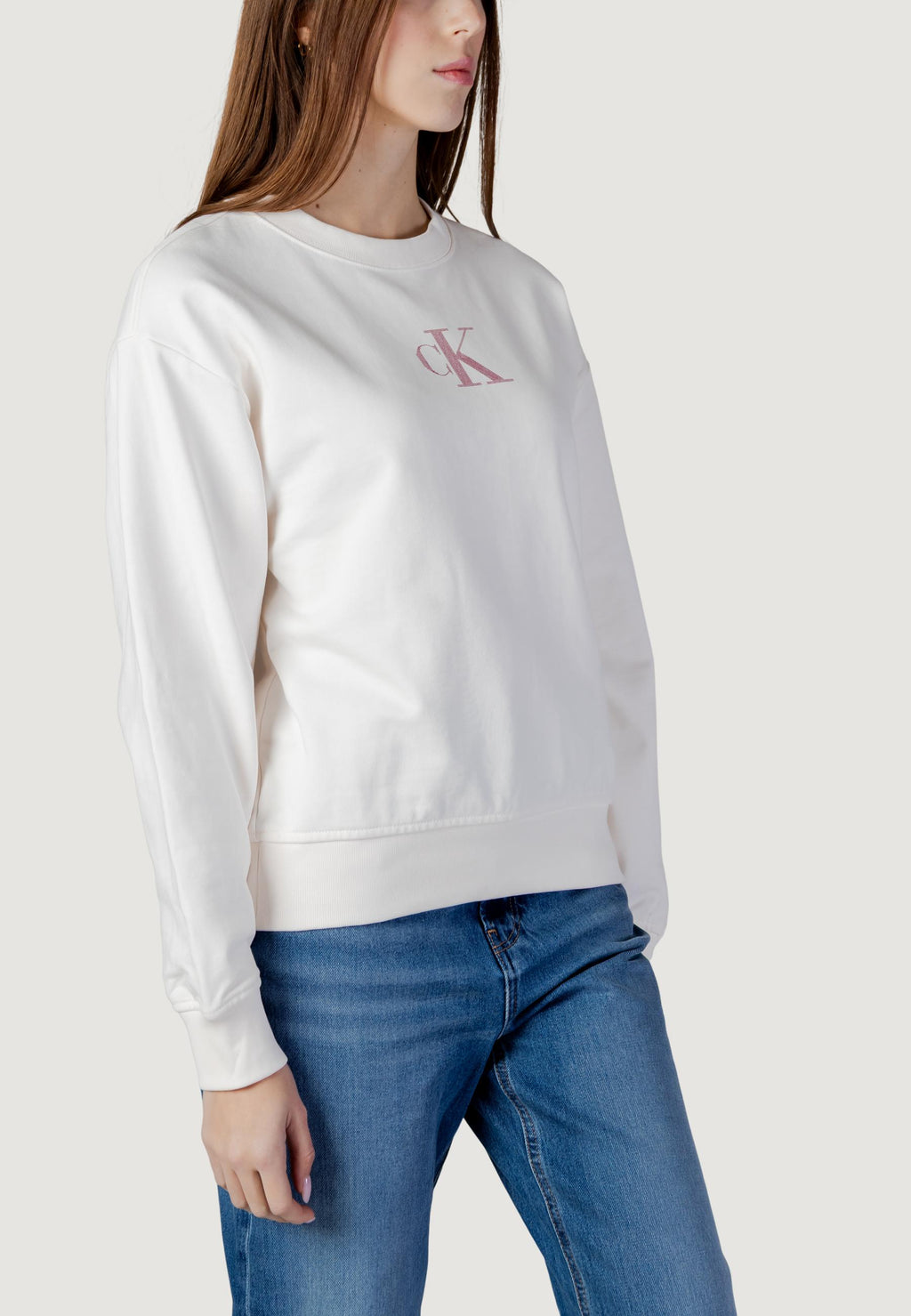 Felpa senza cappuccio Calvin Klein Jeans LV047E828G