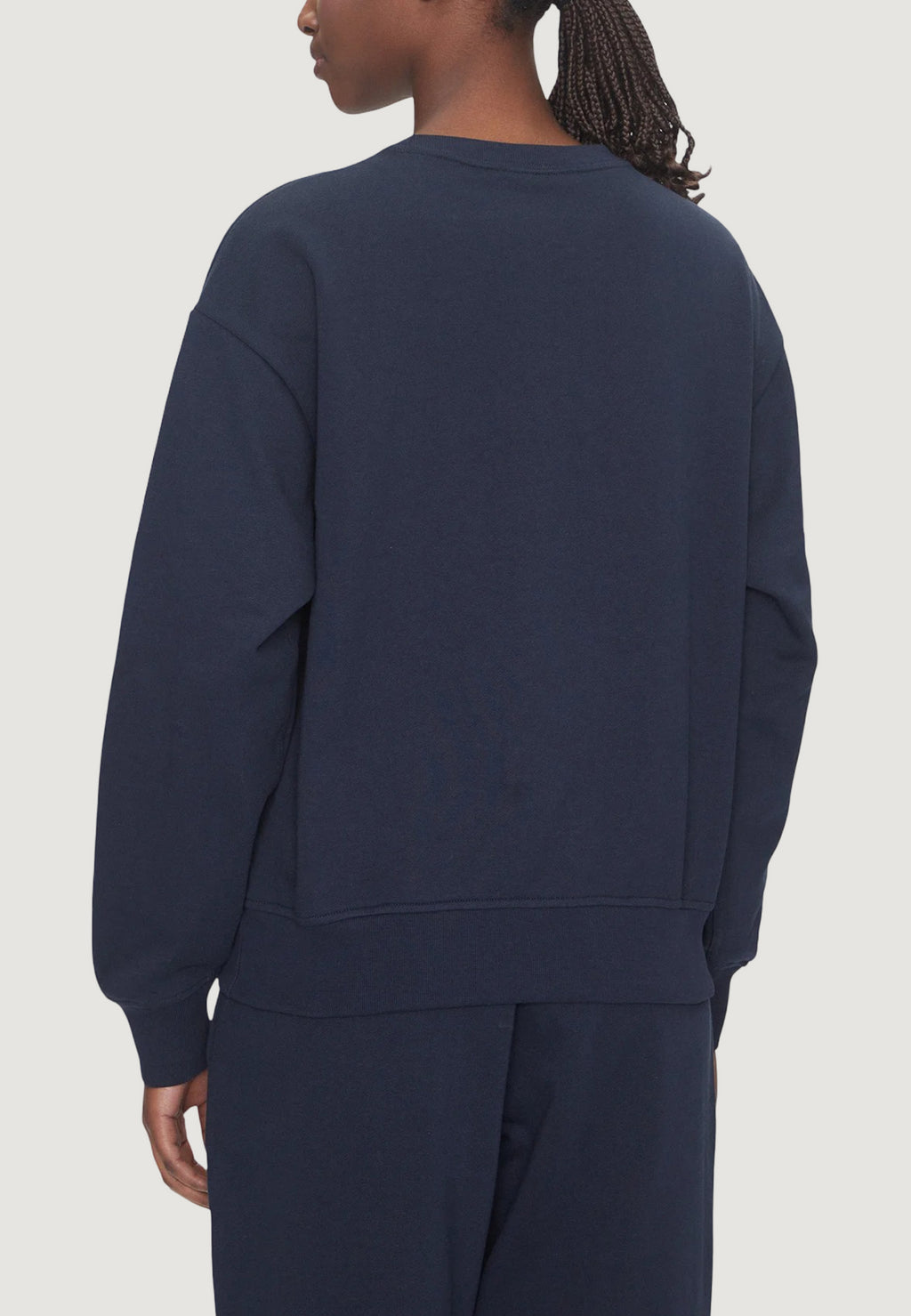 Felpa senza cappuccio Calvin Klein Jeans LS MONOLOGO FRENCH T