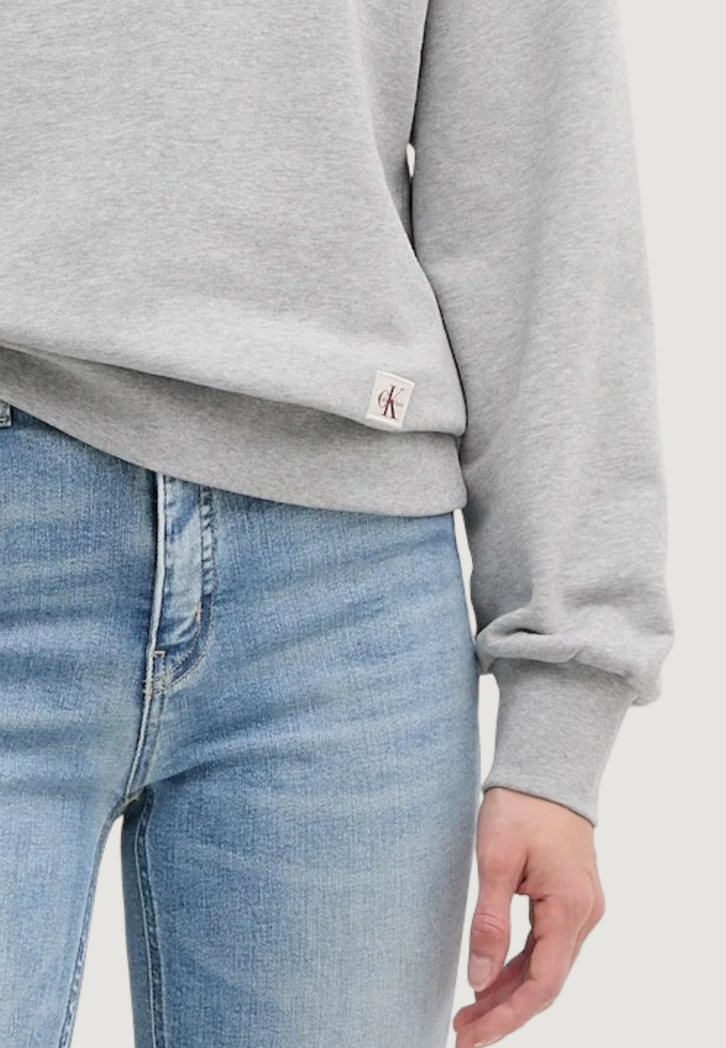 Sweatshirt Calvin Klein Jeans A- LS BADGE LOGO TER