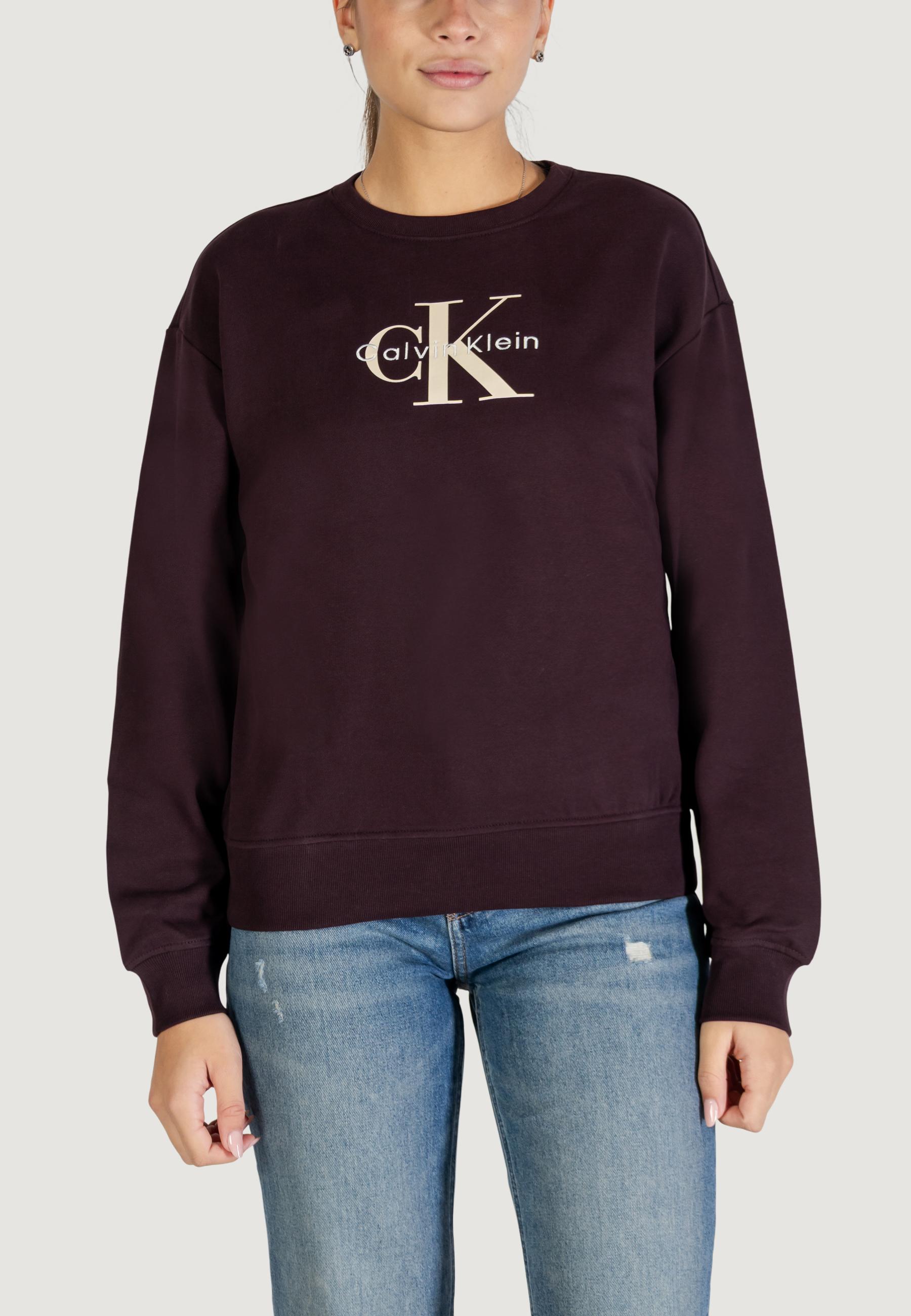 Felpa senza cappuccio Calvin Klein Jeans LS MONOLOGO FRENCH T