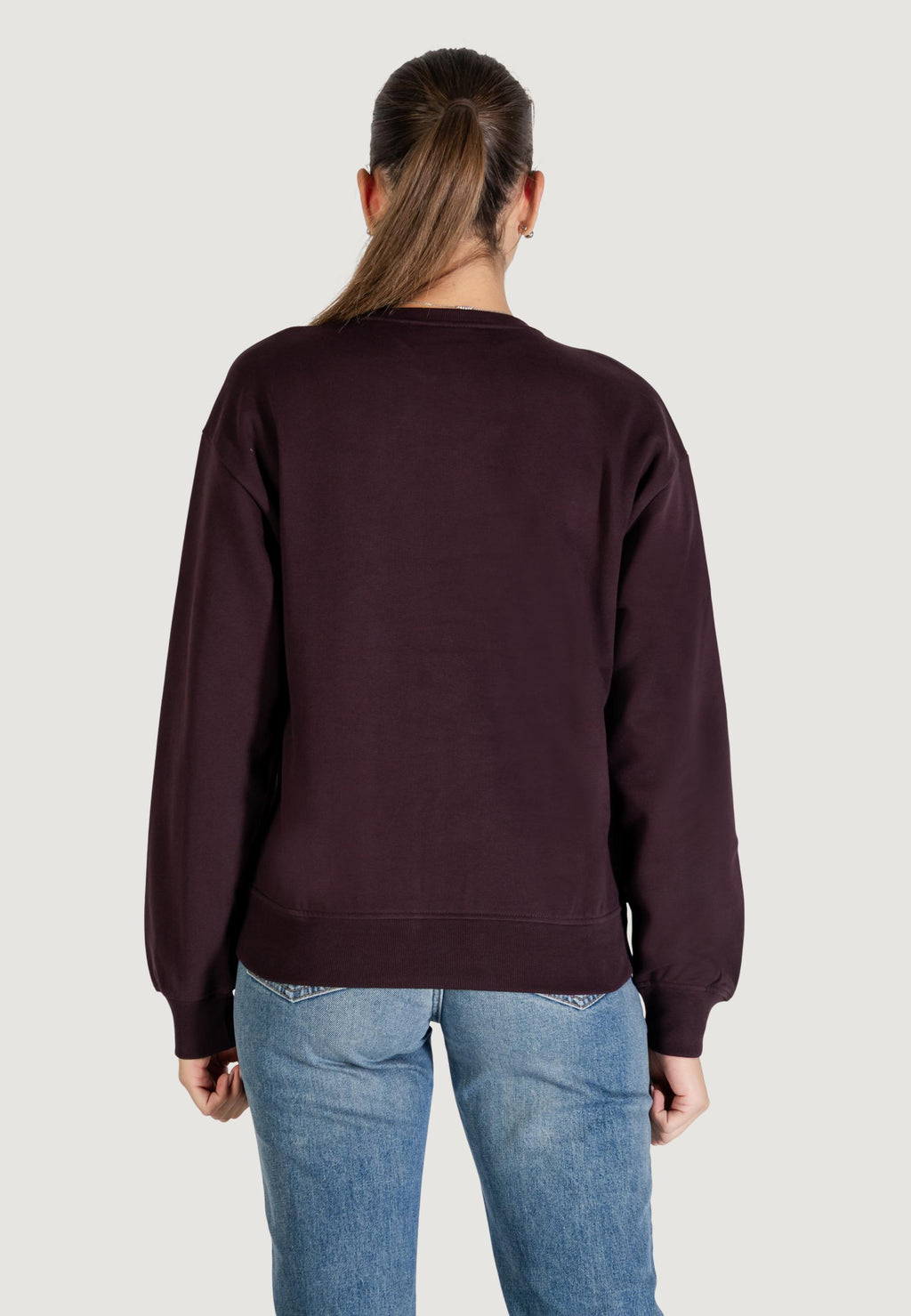 Felpa senza cappuccio Calvin Klein Jeans LS MONOLOGO FRENCH T