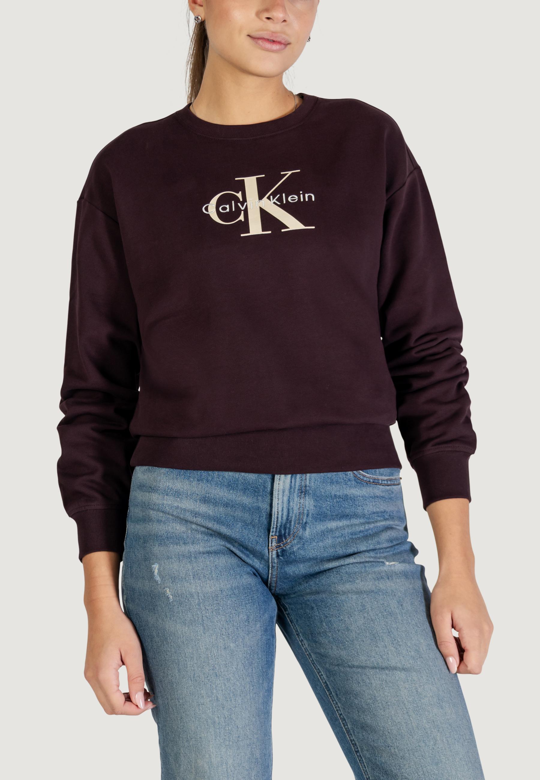 Felpa senza cappuccio Calvin Klein Jeans LS MONOLOGO FRENCH T