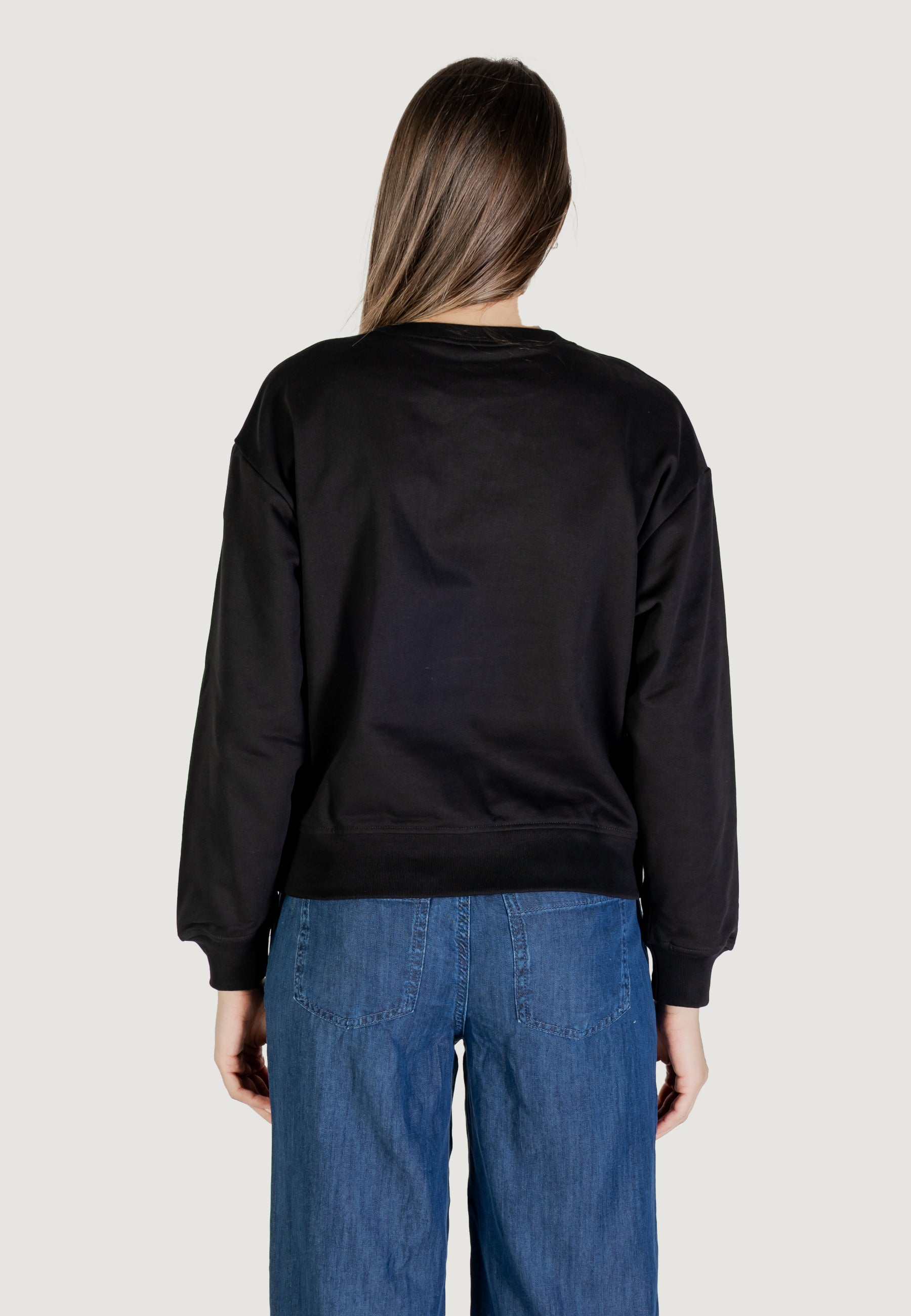 Felpa senza cappuccio Calvin Klein Jeans LS MONOLOGO FRENCH T