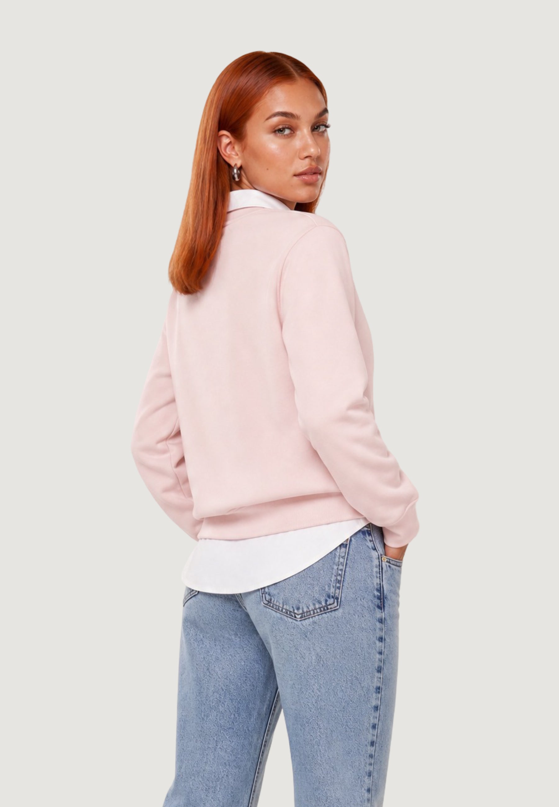 Felpa senza cappuccio Calvin Klein Jeans LV047G820G