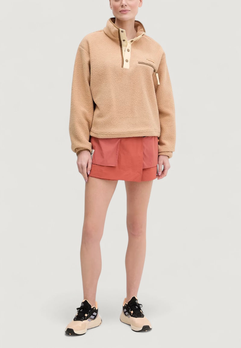 Felpa senza cappuccio COLUMBIA Helvetia™ II Cropped Half Snap Fleece