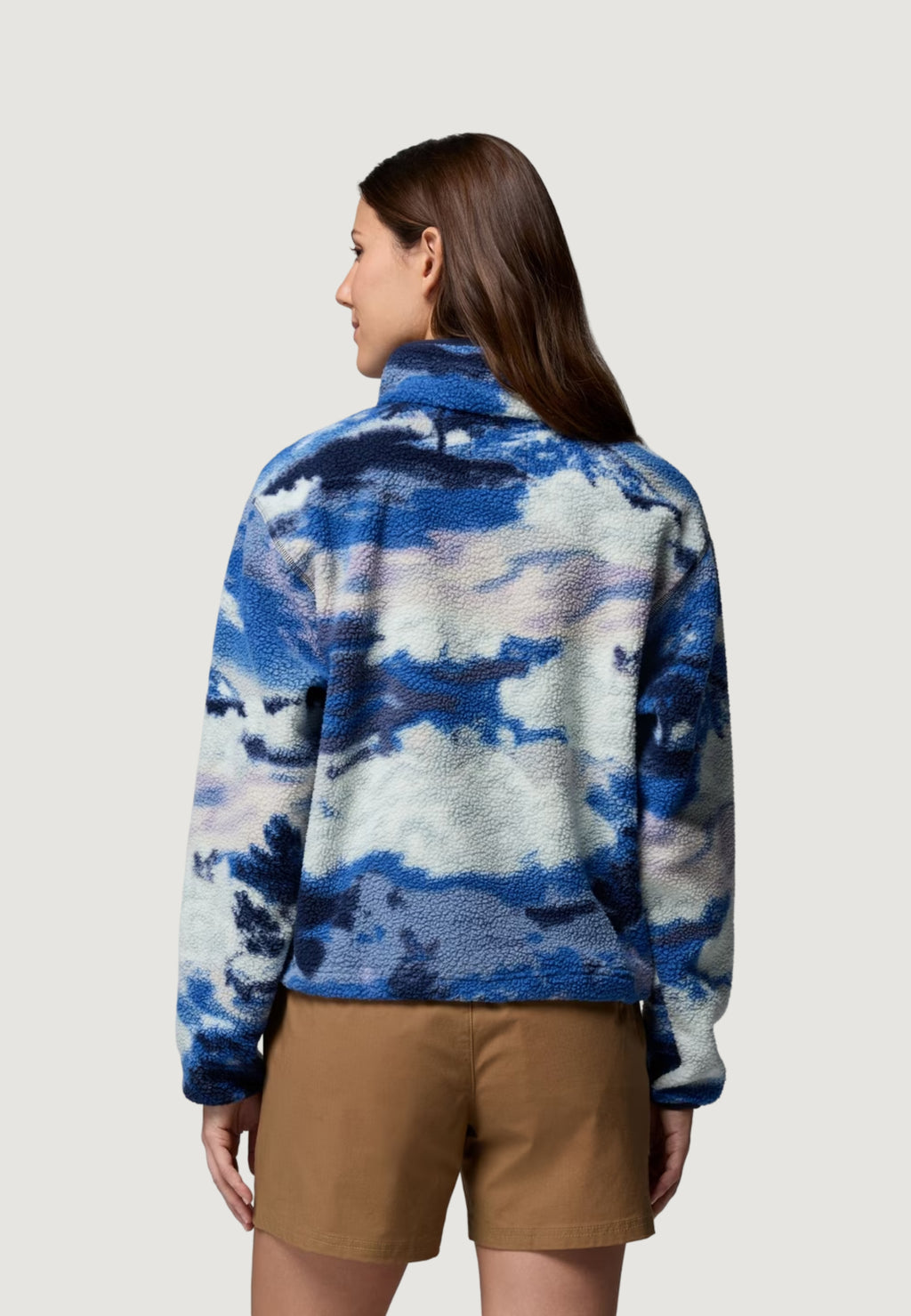 Sweatshirt Columbia Helvetia™ II Printed Cropped Half Snap