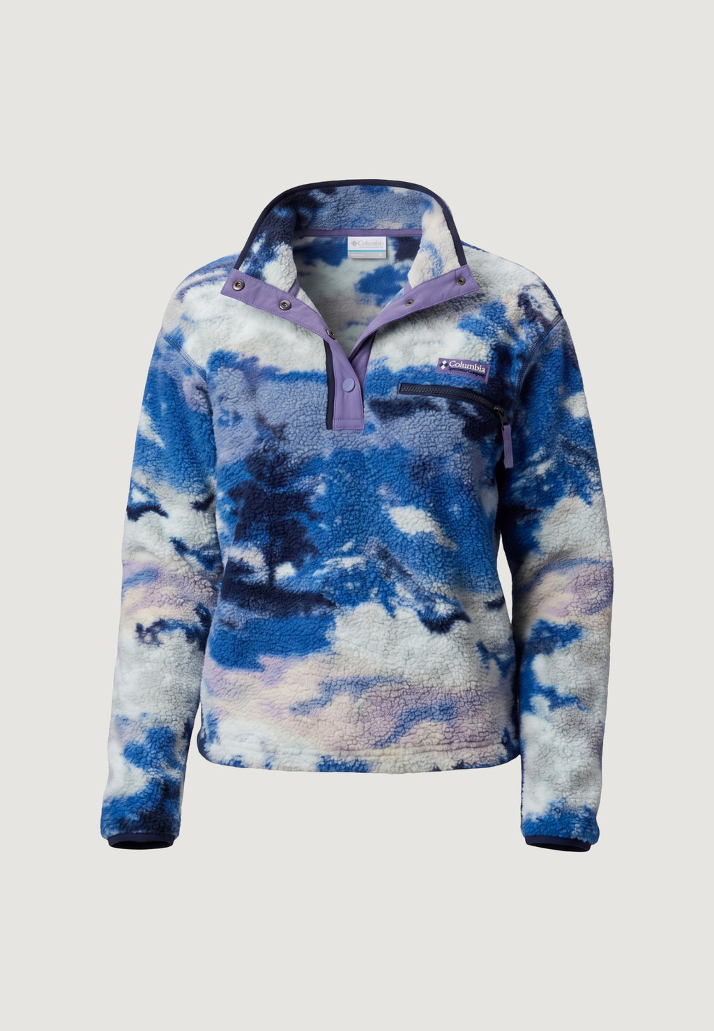 Sweatshirt Columbia Helvetia™ II Printed Cropped Half Snap