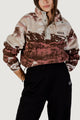 Felpa senza cappuccio COLUMBIA Helvetia™ II Printed Cropped Half Snap