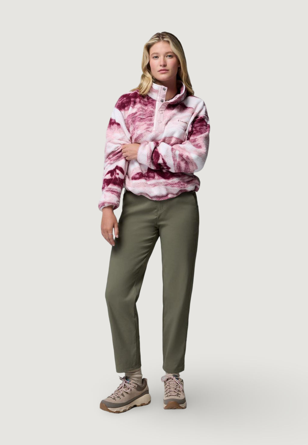 Sweatshirt Columbia Helvetia™ II Printed Cropped Half Snap