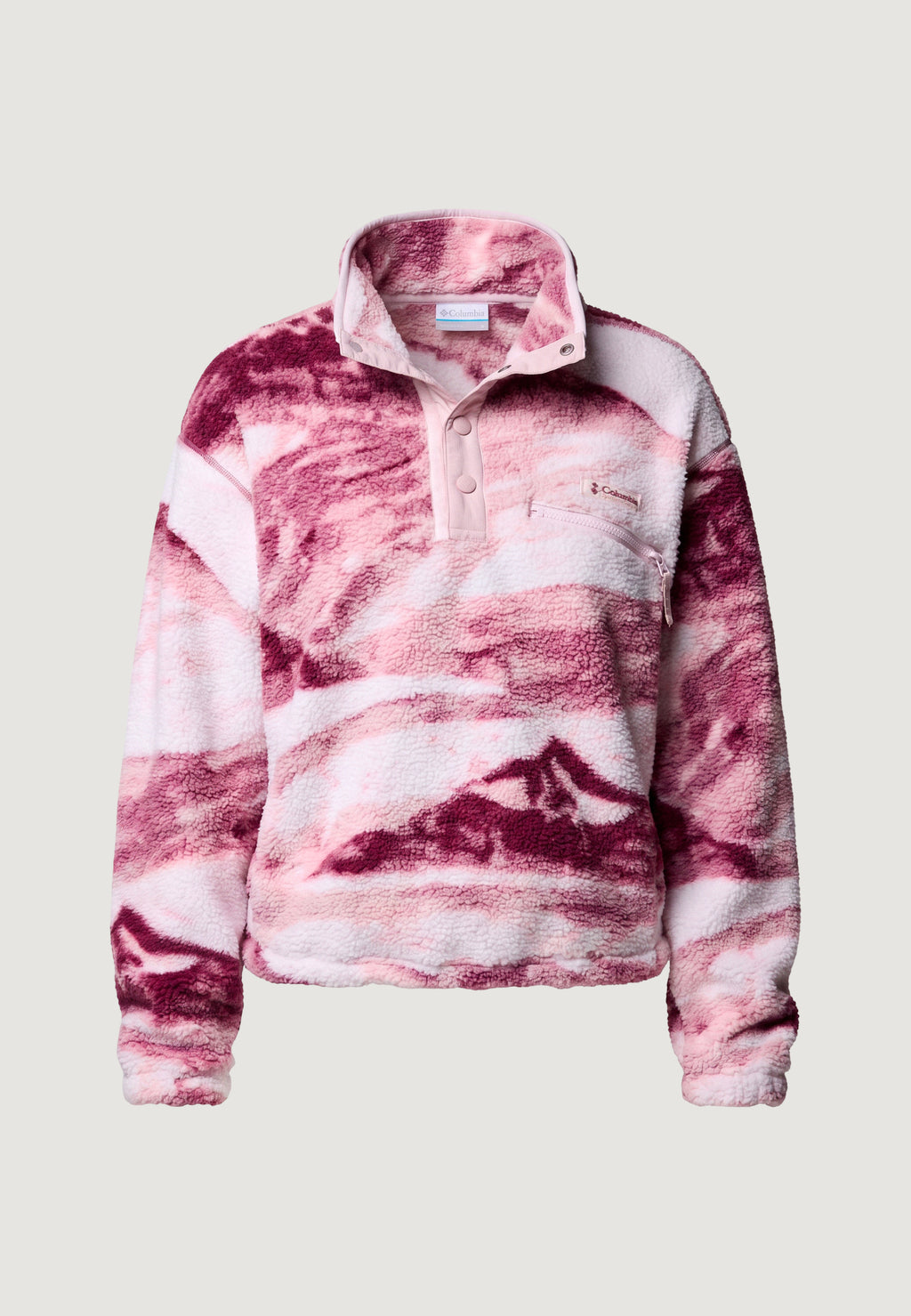 Sweatshirt Columbia Helvetia™ II Printed Cropped Half Snap