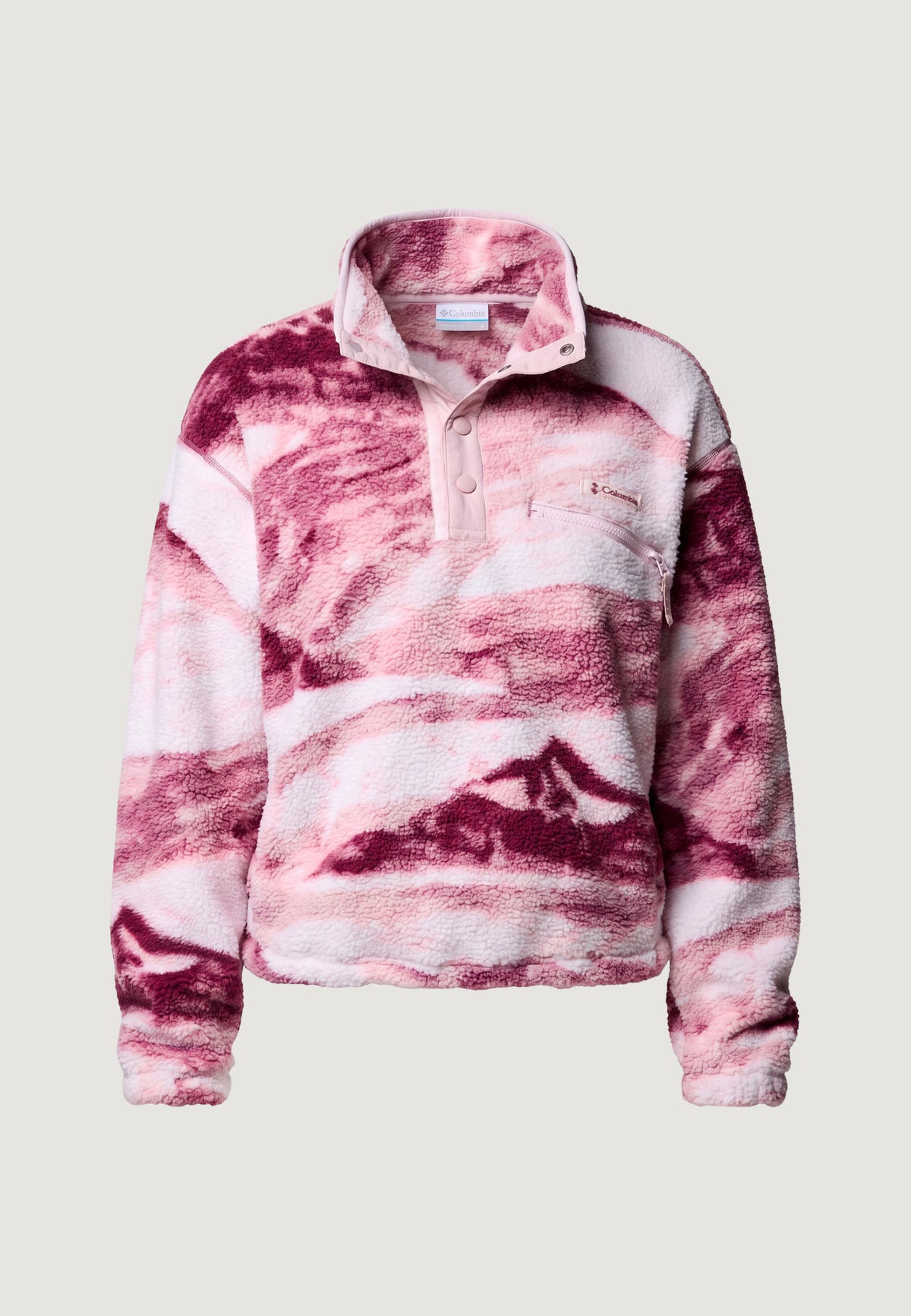 Sweatshirt Columbia Helvetia™ II Printed Cropped Half Snap