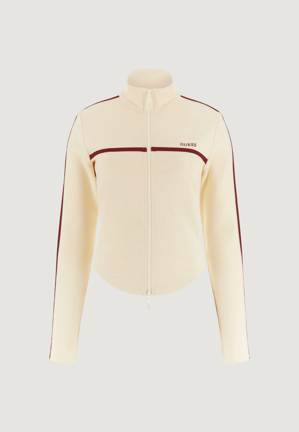 Felpa senza cappuccio Guess Active JASMINE FULL ZIP SWEATSHIRT