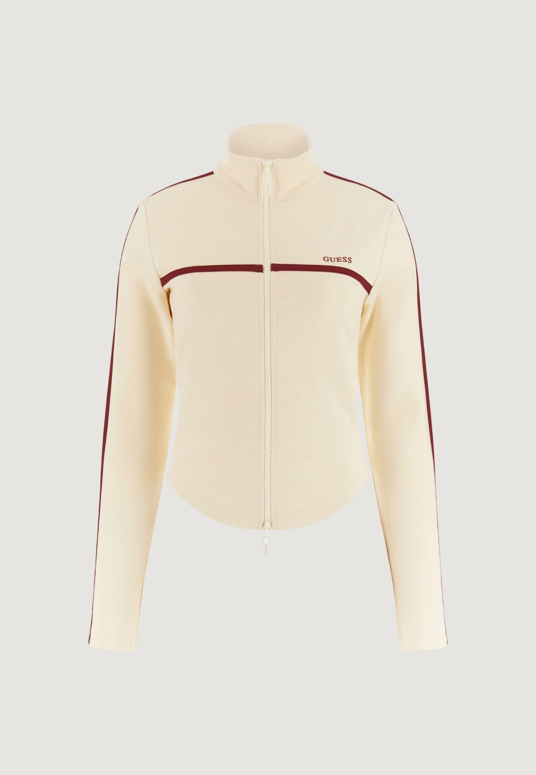 Felpa senza cappuccio Guess Active JASMINE FULL ZIP SWEATSHIRT