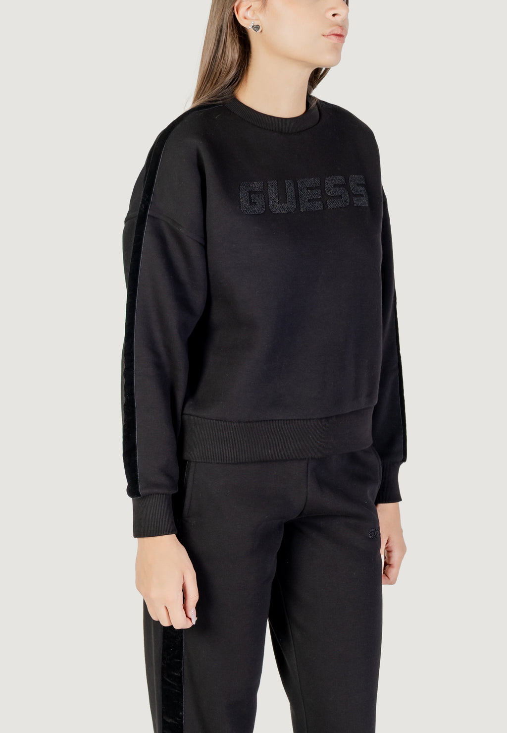 Felpa senza cappuccio Guess Active AELIA CN SWEATSHIRT